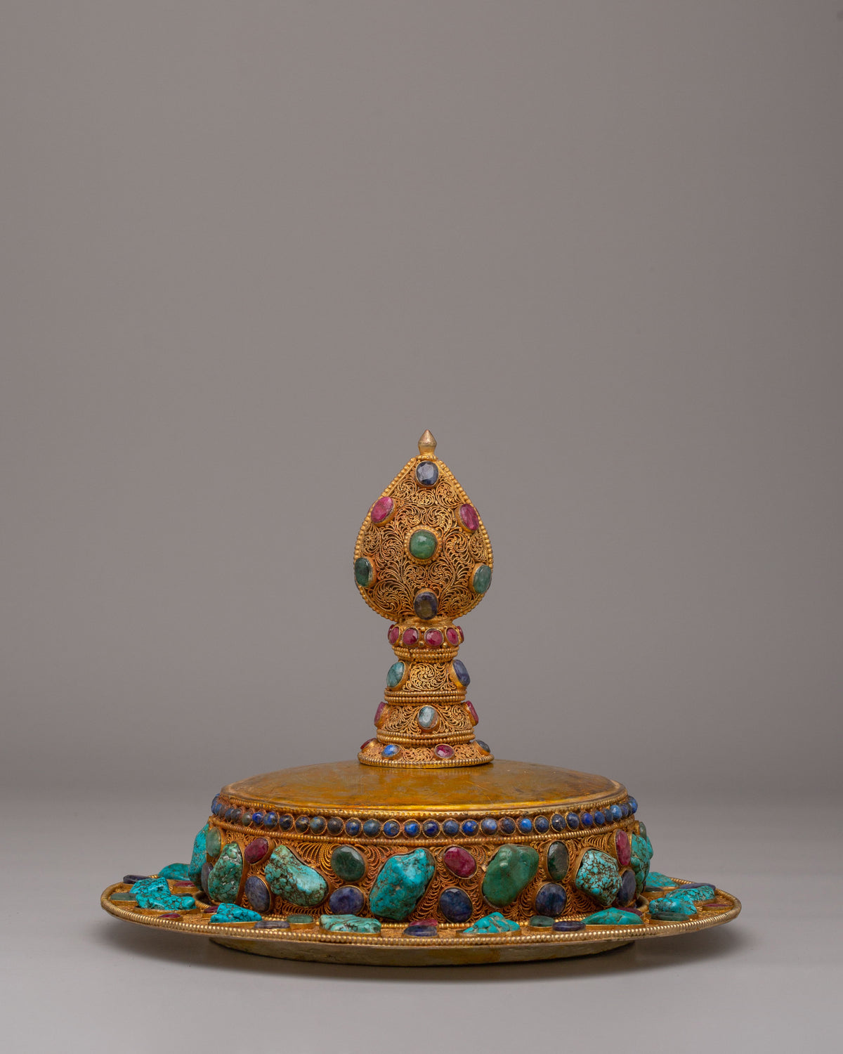 Sacred Decorative Mandala | Handcrafted Copper Art Piece