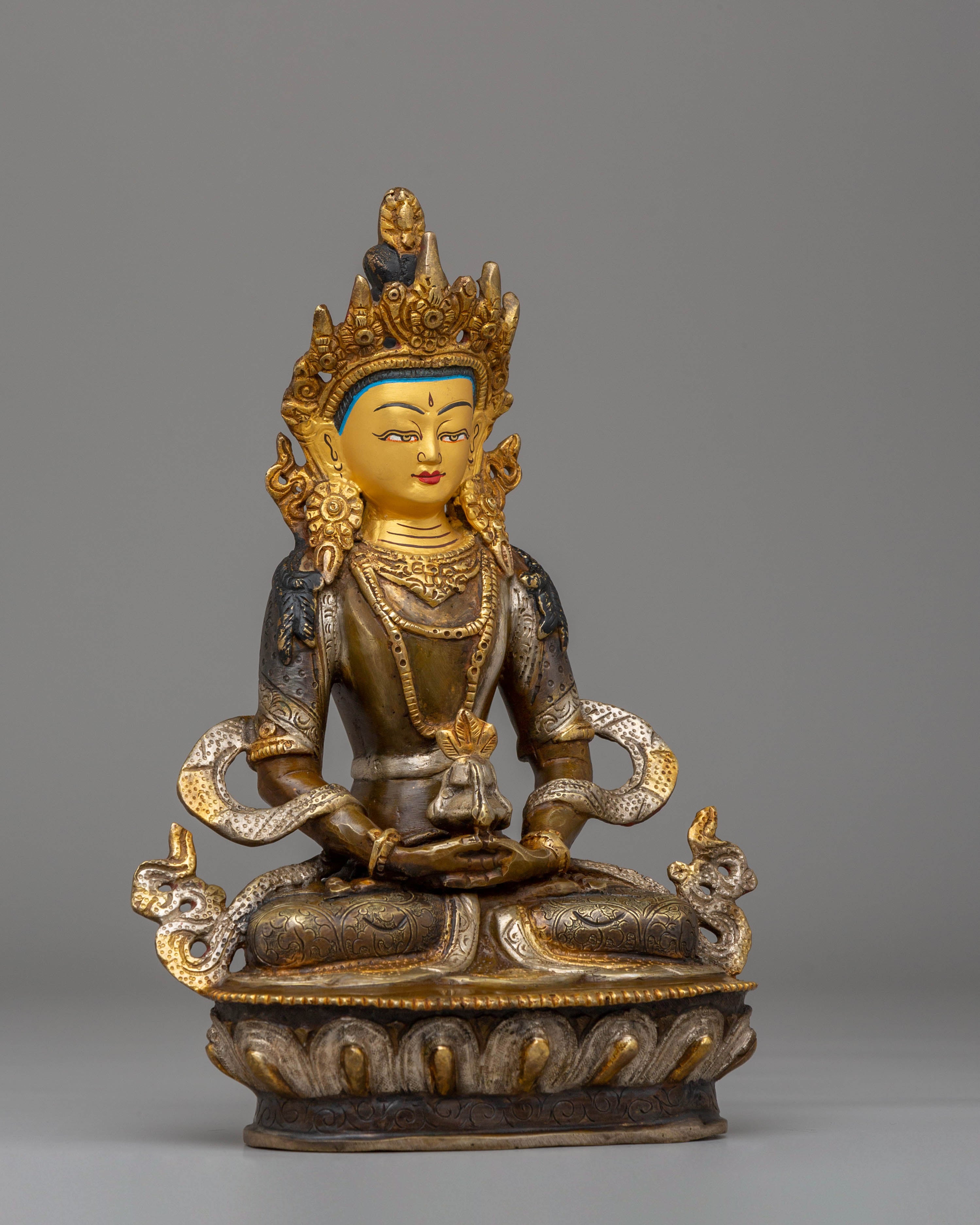 Handcrafted Amitayus Statue | The Buddha of Infinite Life