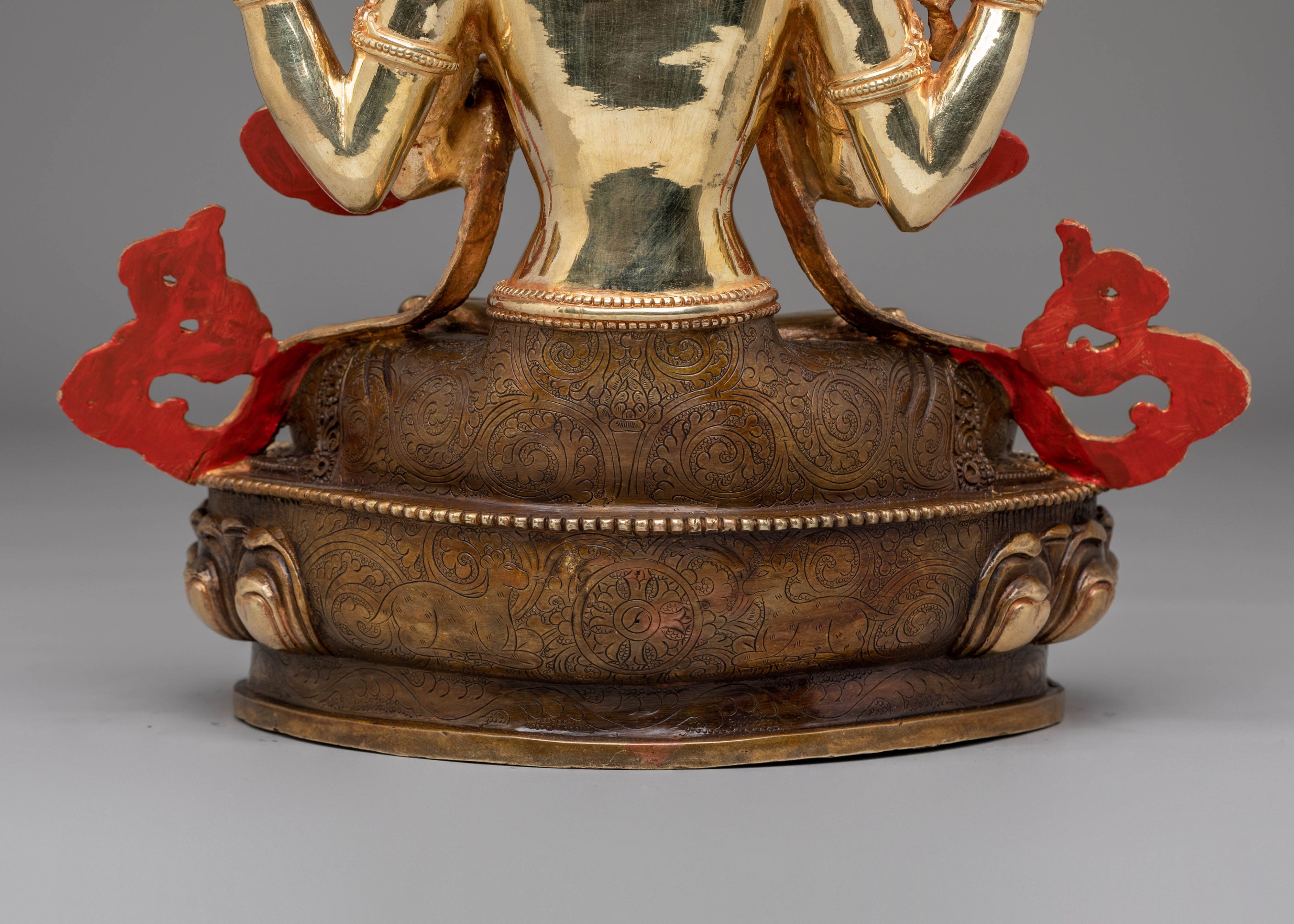 Tibetan Buddhist Chenrezig Statue | Compassionate Bodhisattva