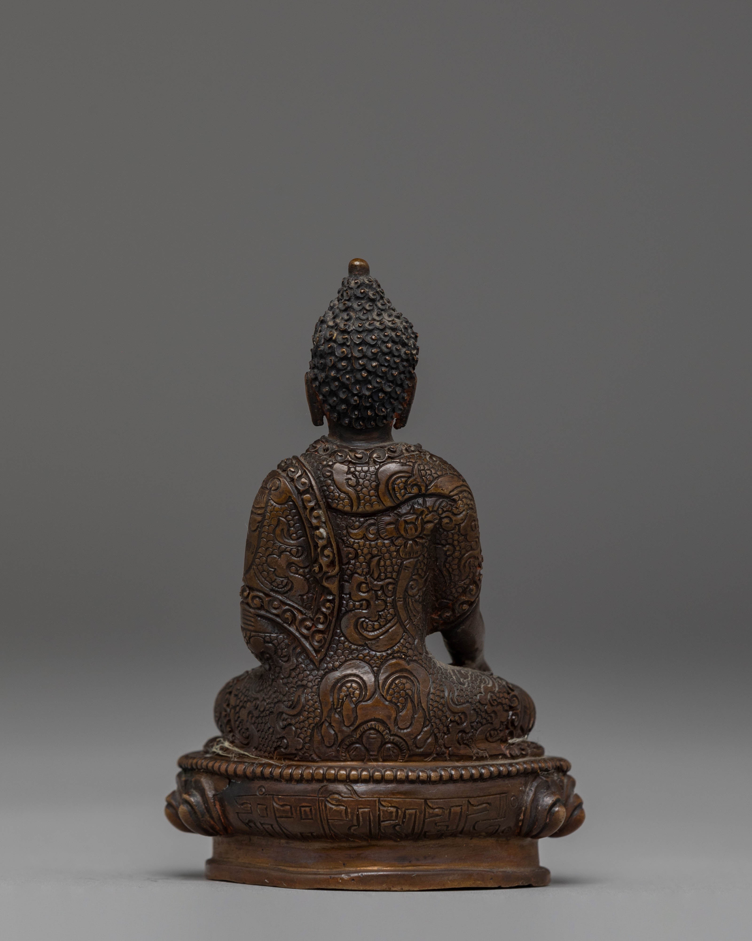 Handmade Buddha Shakyamuni Statue for Decor | Buddhist Sacred Art