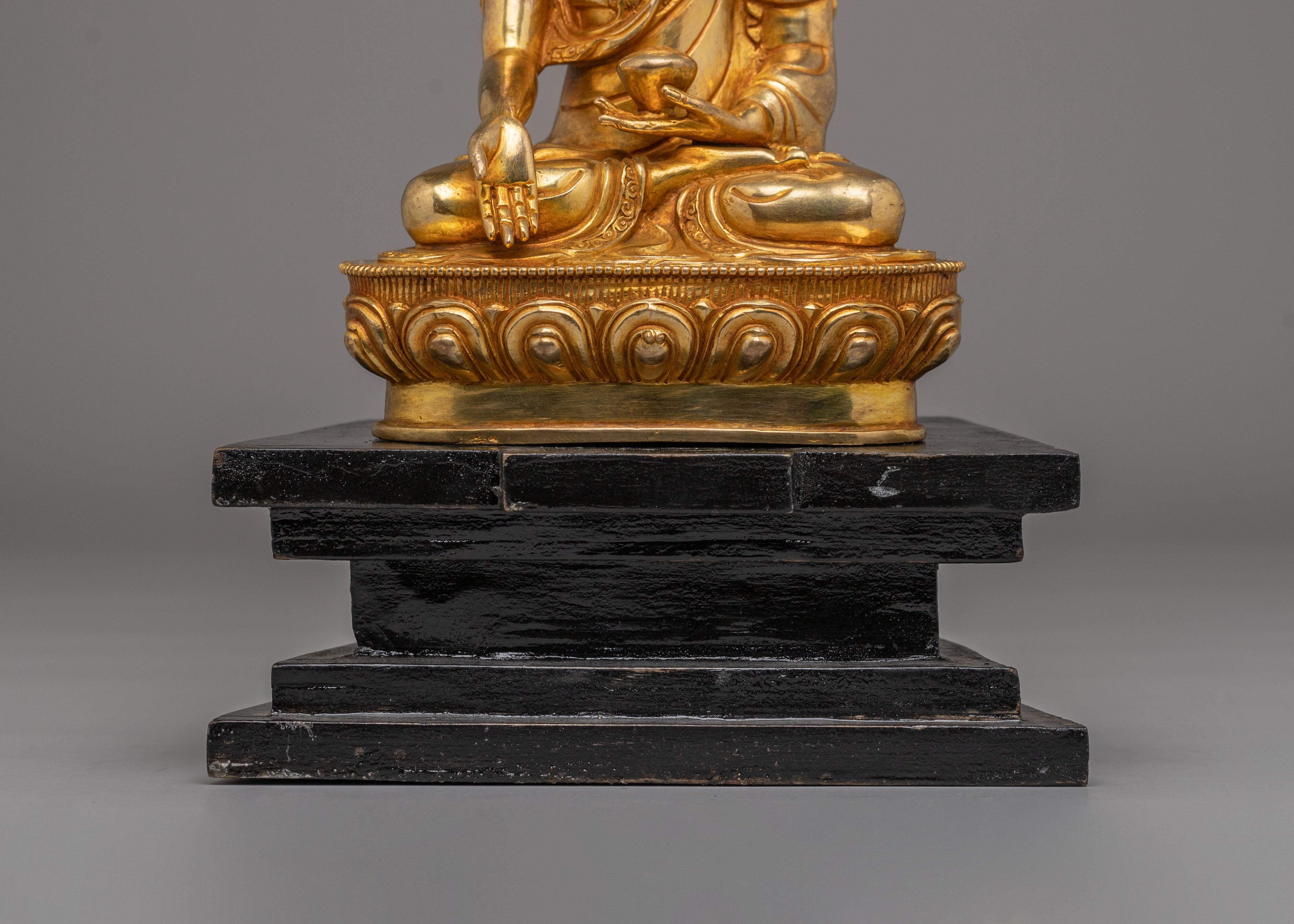 Sacred Ratnasambhava Statue | Himalayan Buddhist Art