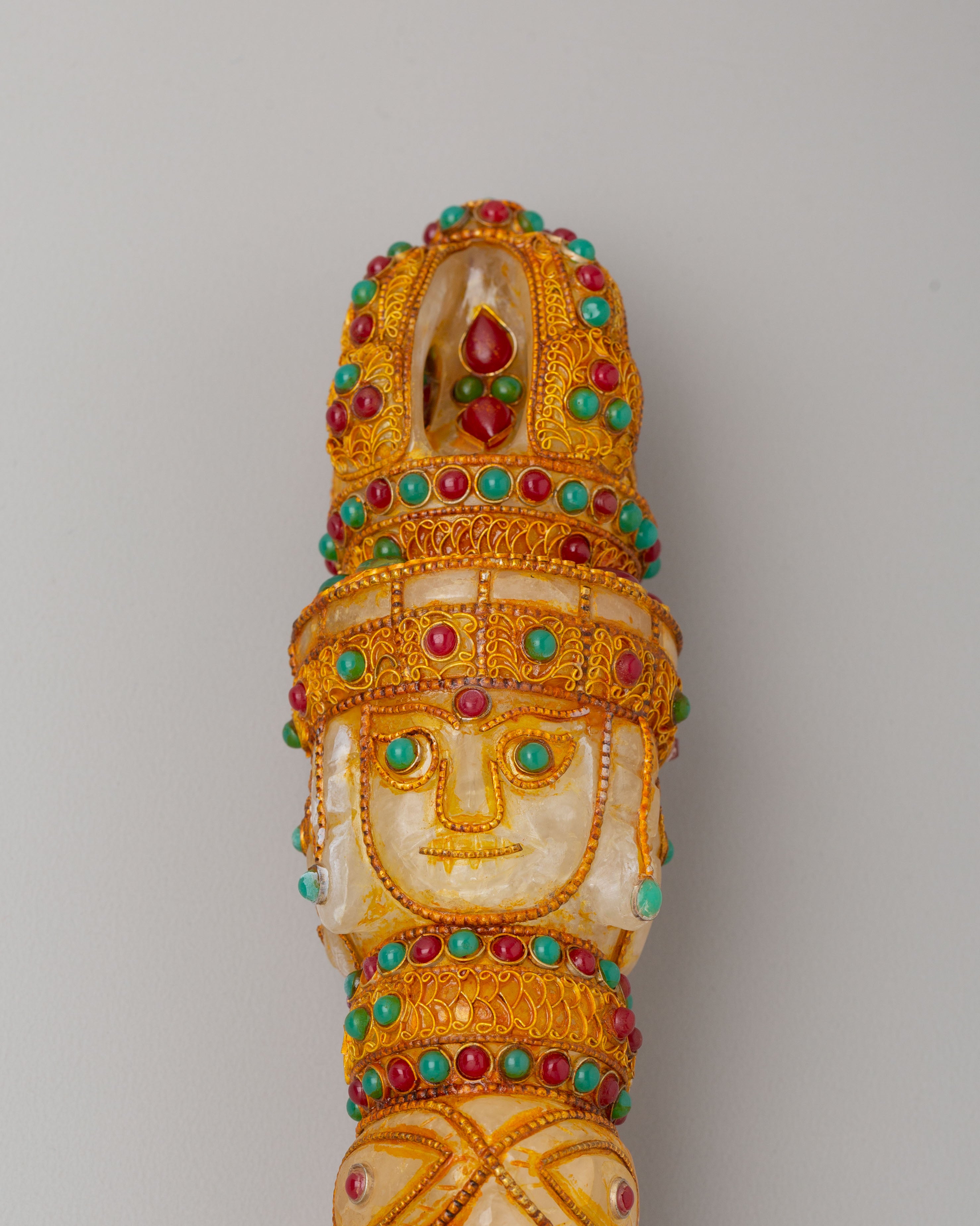 Spiritual Buddhist Ritual Dagger | Tibetan Shrine Object for Protection