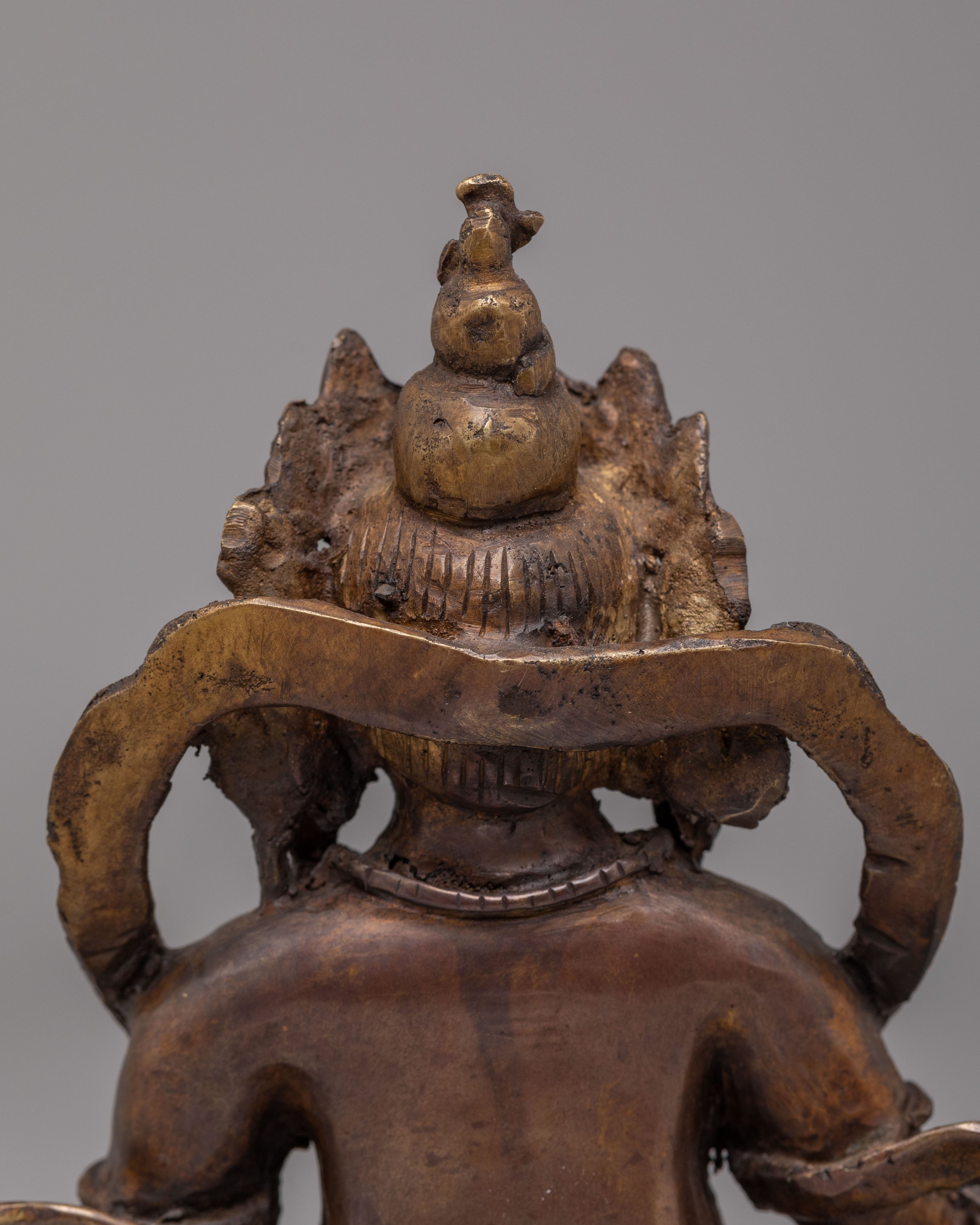 Tibetan Altar Dzambhala Deity Statue | Wealth Deity Decor
