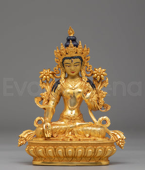 White Tara Statue 