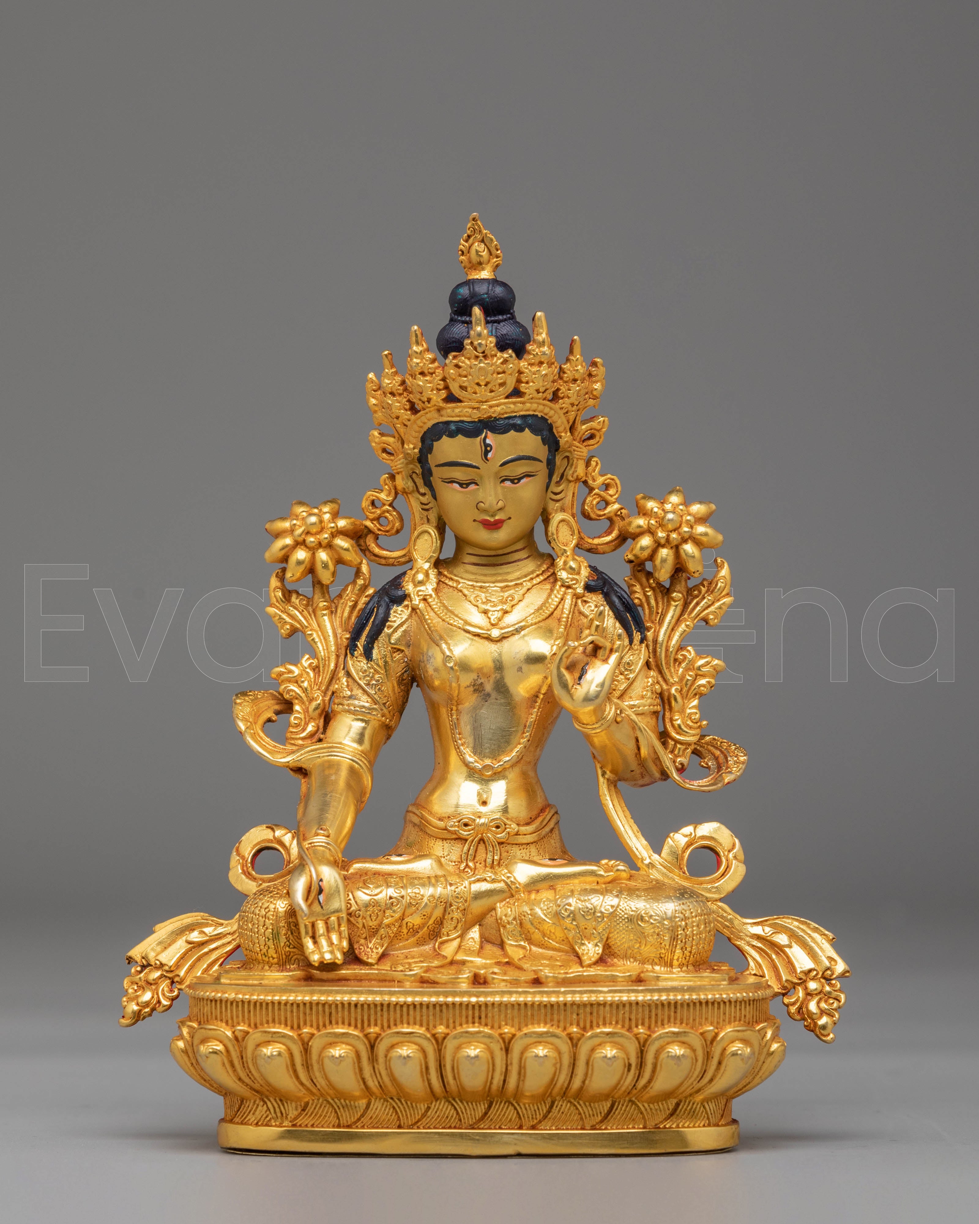 White Tara Statue 