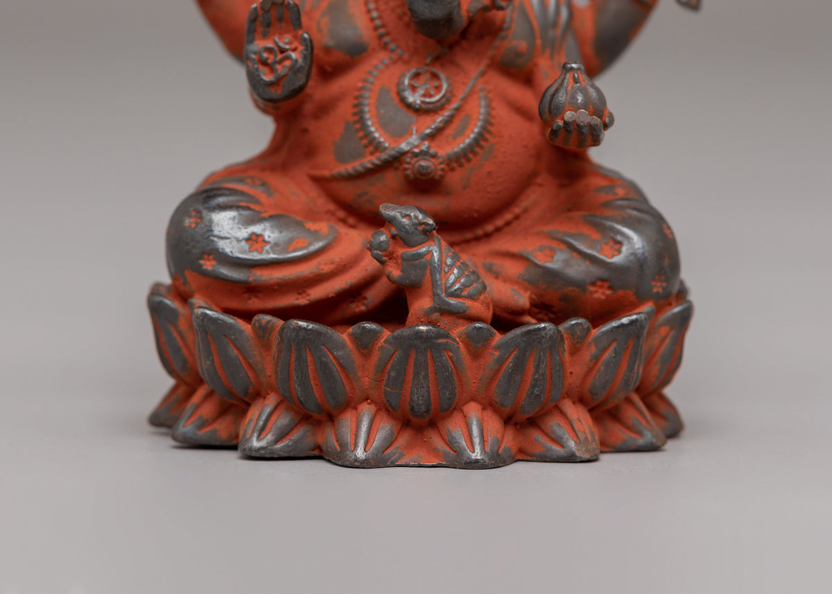 Sacred Ganpati Statue | Hindu Deity Figurine
