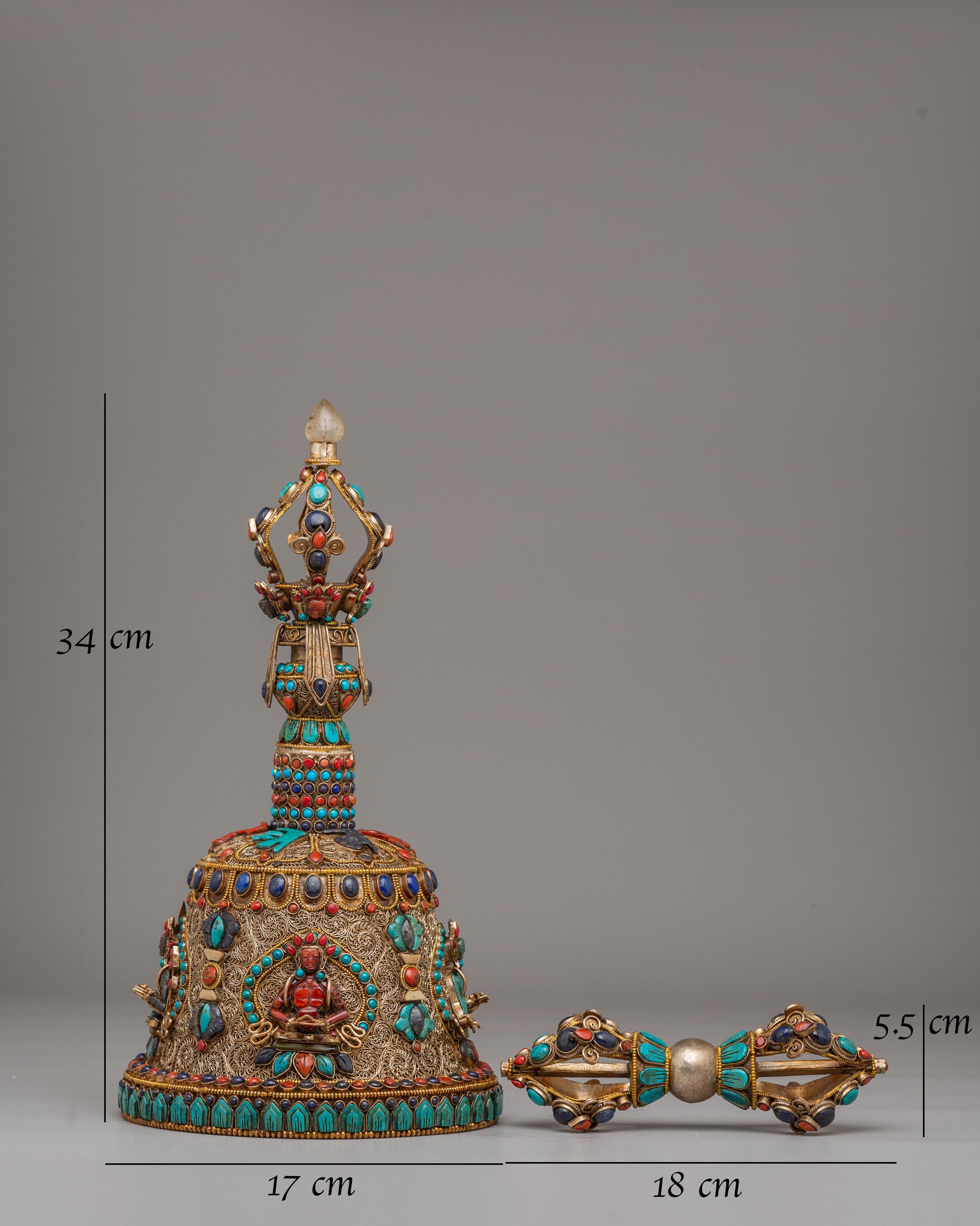 Buddhist Ritual Vajra and Bell | Meditation & Spiritual Ceremonies