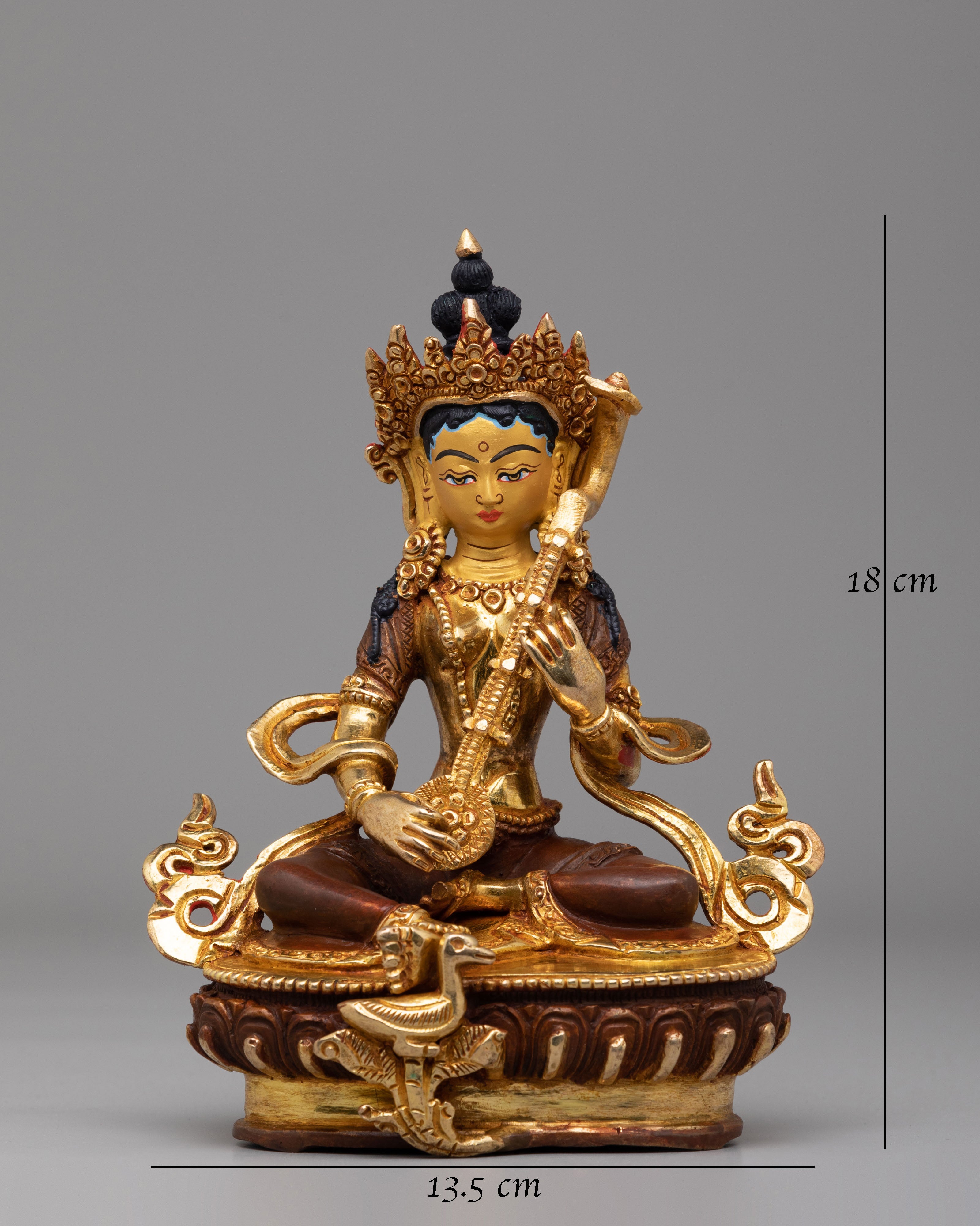 Spiritual Altar Saraswati Statue | Goddess of Knowledge