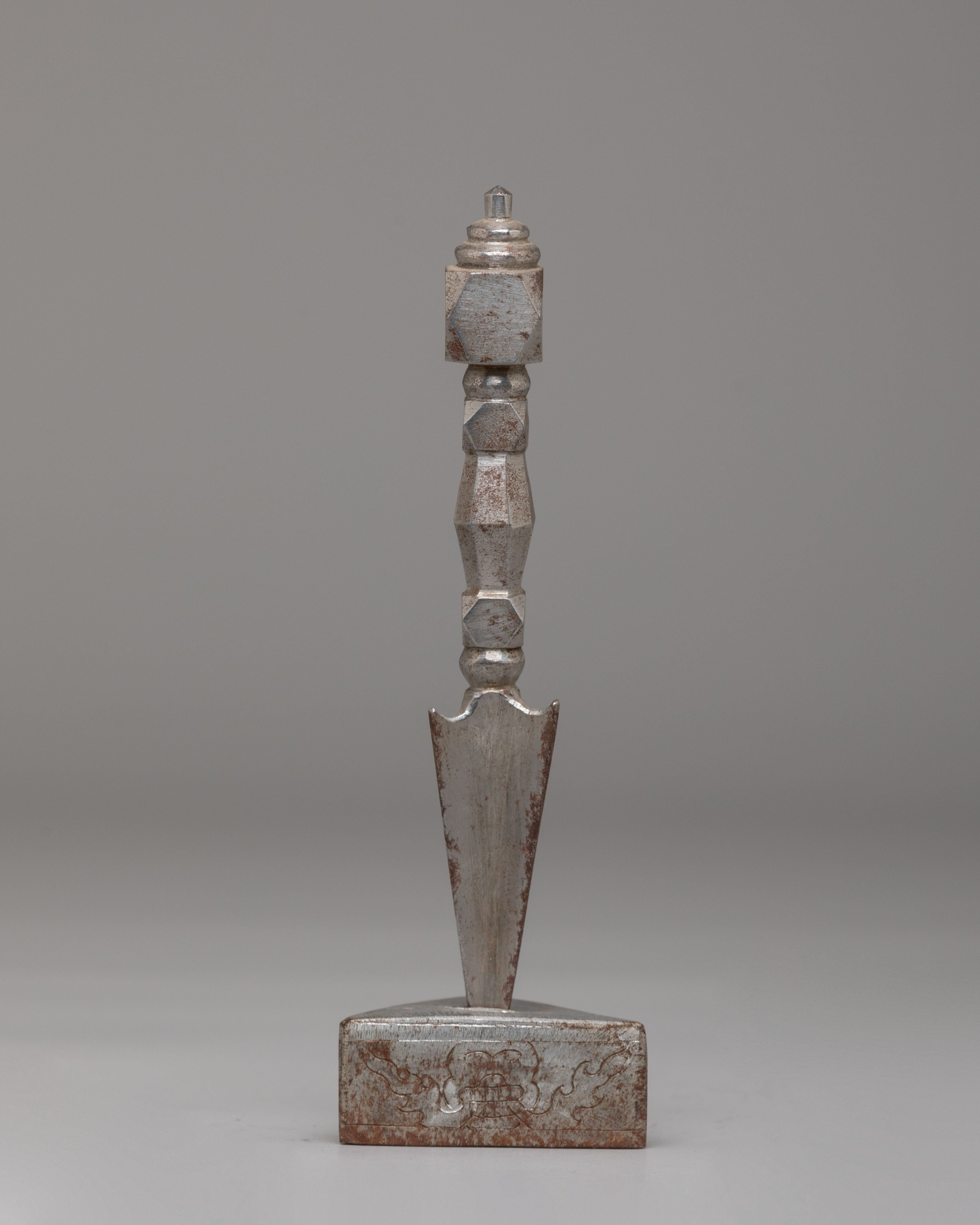 Buddhist Protection Phurba | Sacred Ritual Dagger for Spiritual Practice