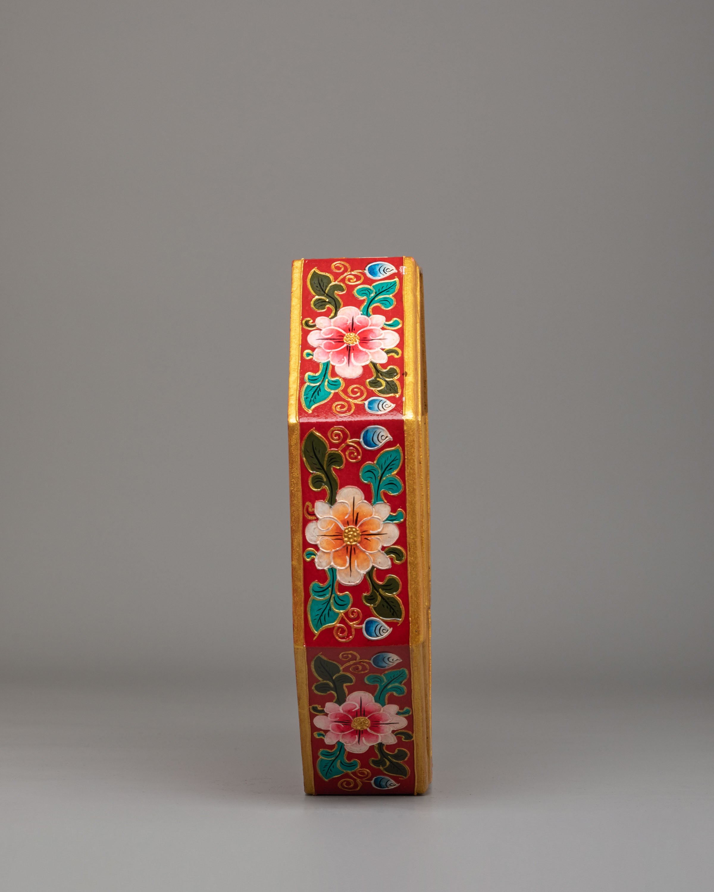 Buddhist Altar Tray | Hand-painted Ritual Plate