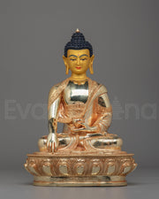 Himalayan Altar Buddha Shakyamuni Statue