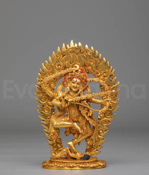 Handcrafted Kurukulla Buddhist Statue 