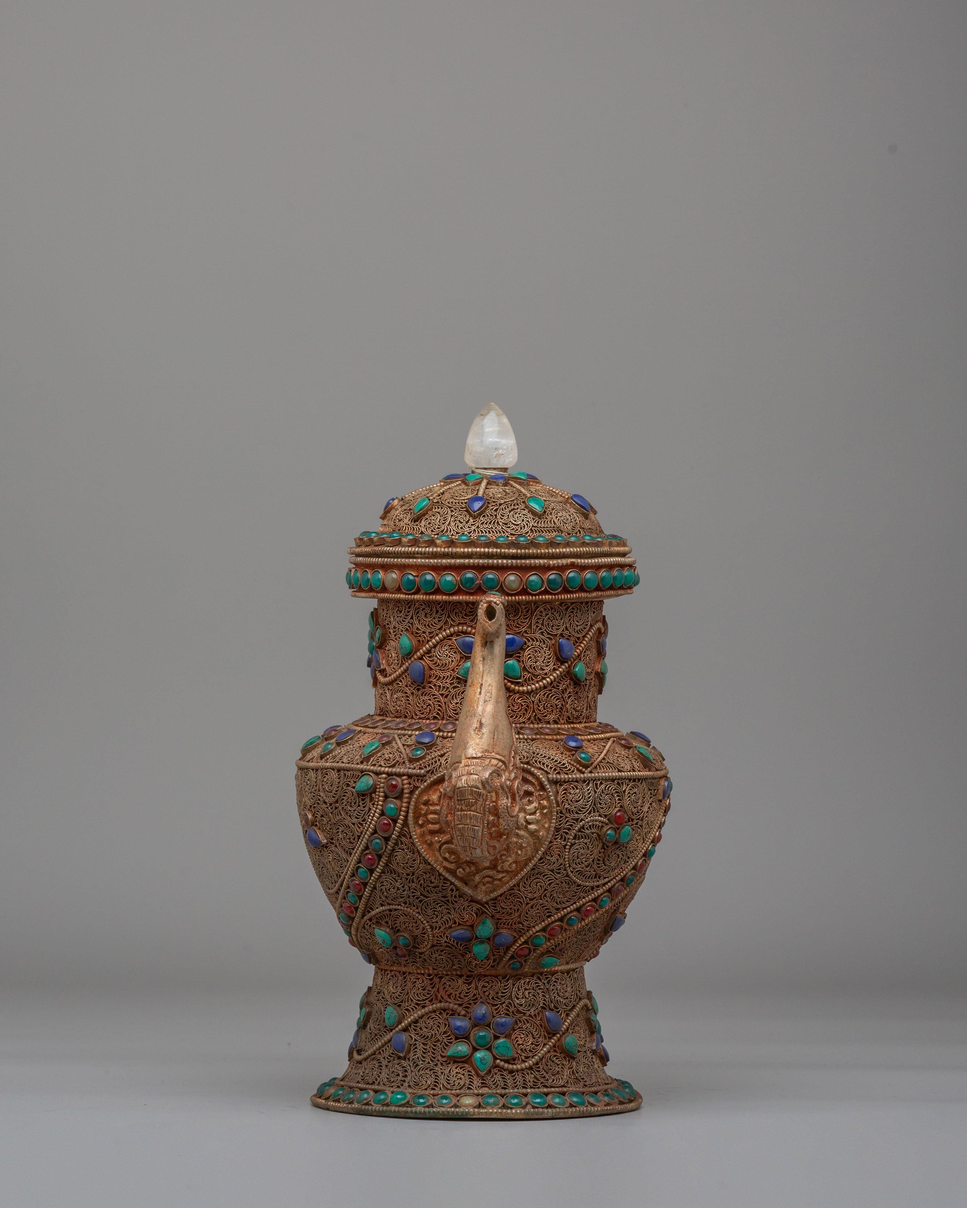 Himalayan Filigree Tea Pot | Decorative Artwork