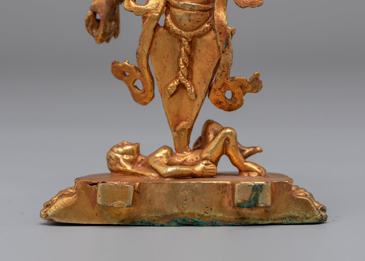 Chandra Surya Simha Jogini Statue | Handcrafted Spiritual Sculpture