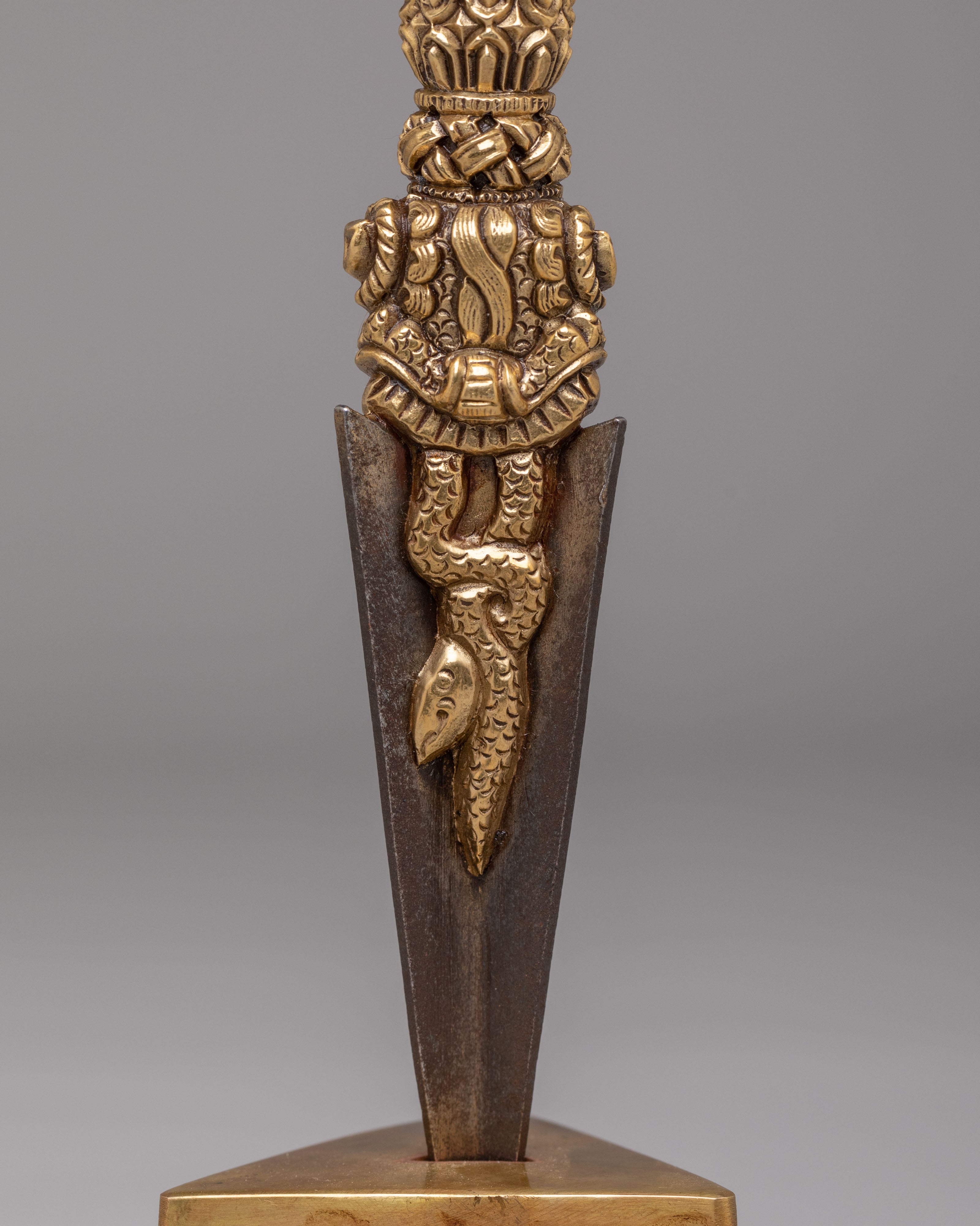 Sacred Tantric Phurba Ritual Knife | A Symbol of Power and Protection