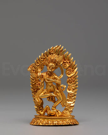 Lion Face Dakini Simhamukha Statue 