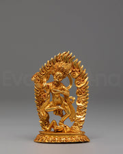 Lion Face Dakini Simhamukha Statue 