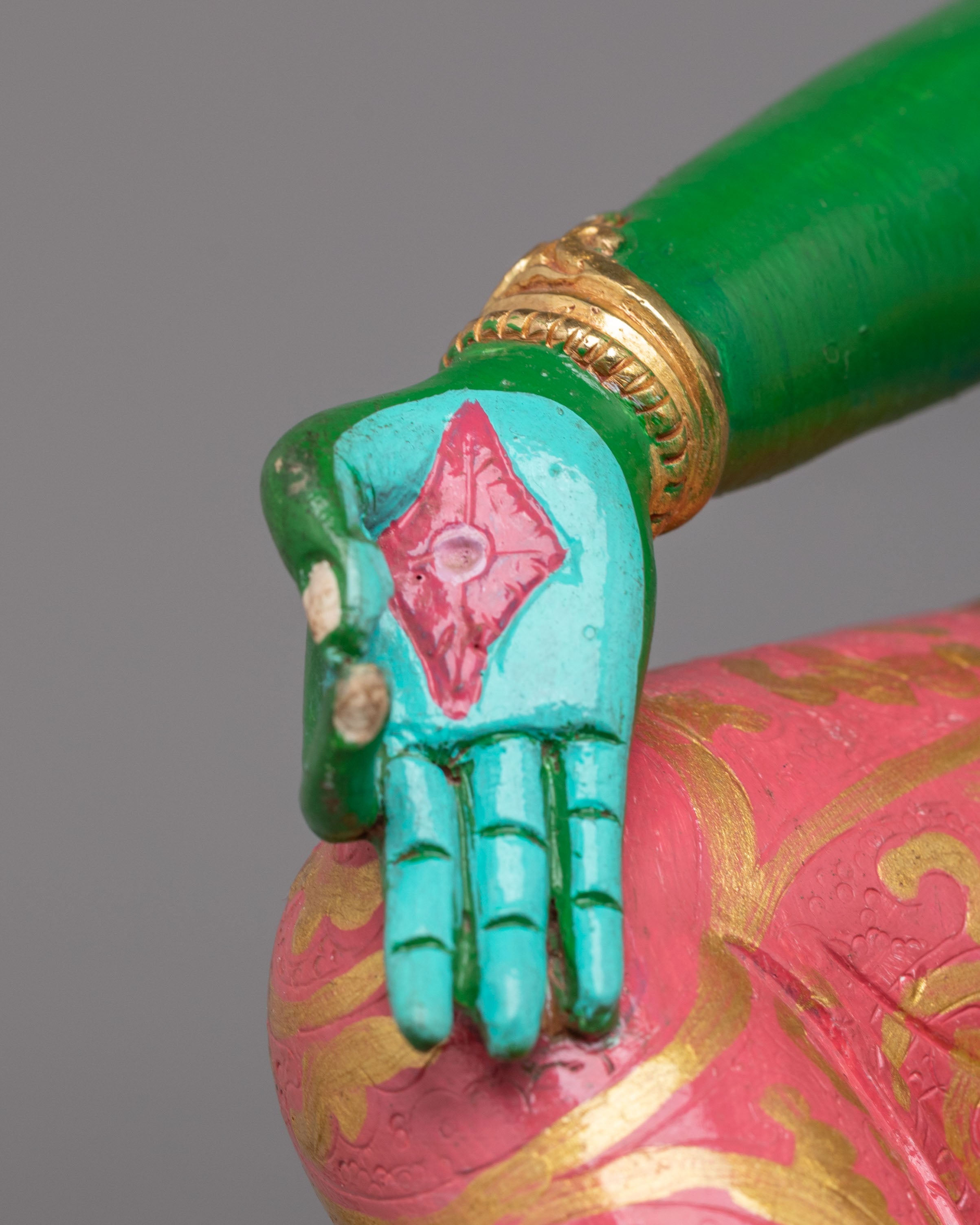 Green Tara Sculpture for Buddhist Altars | Spiritual Home Decor