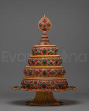 Traditional Mandala Offering for Ritual