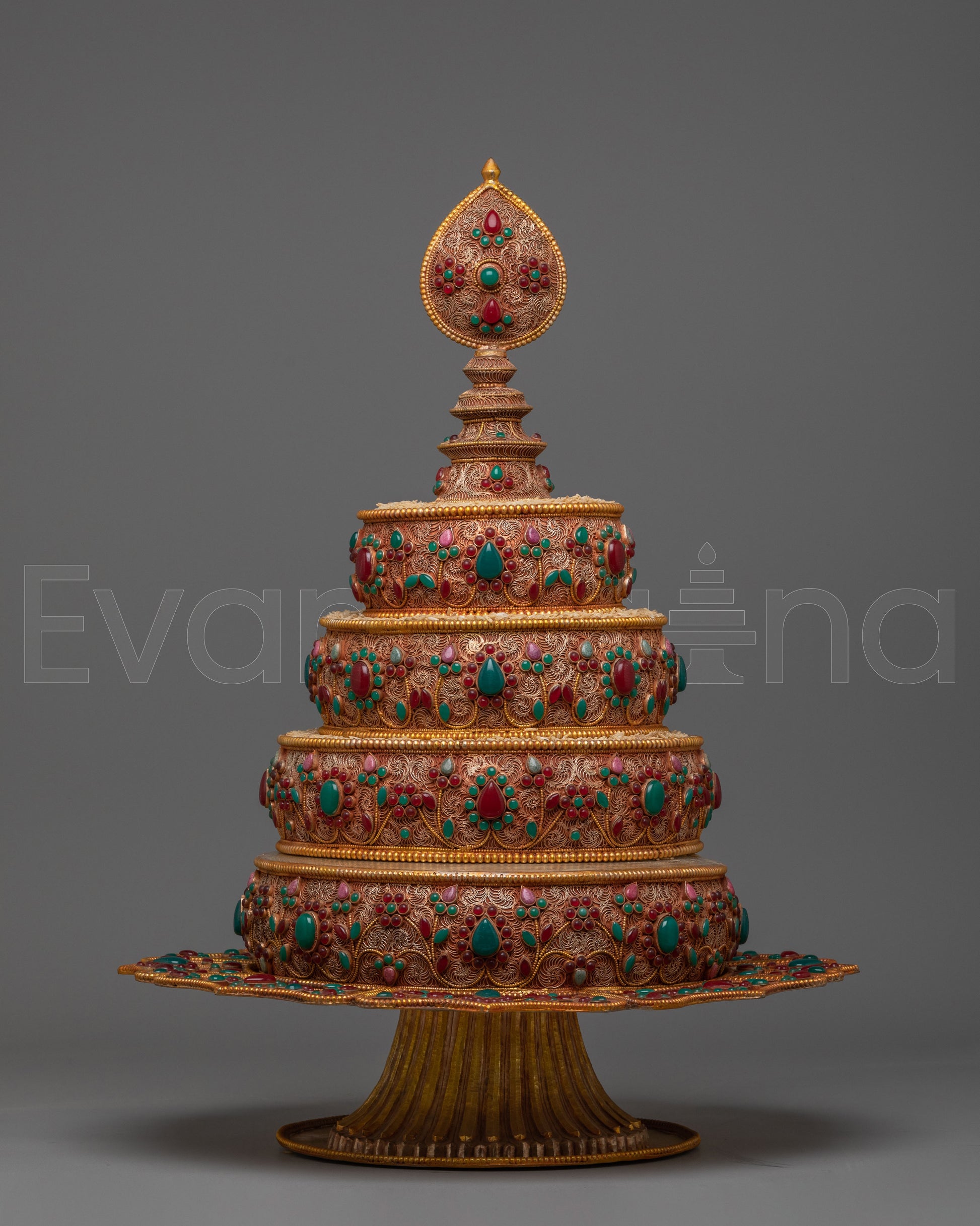 Traditional Mandala Offering for Ritual