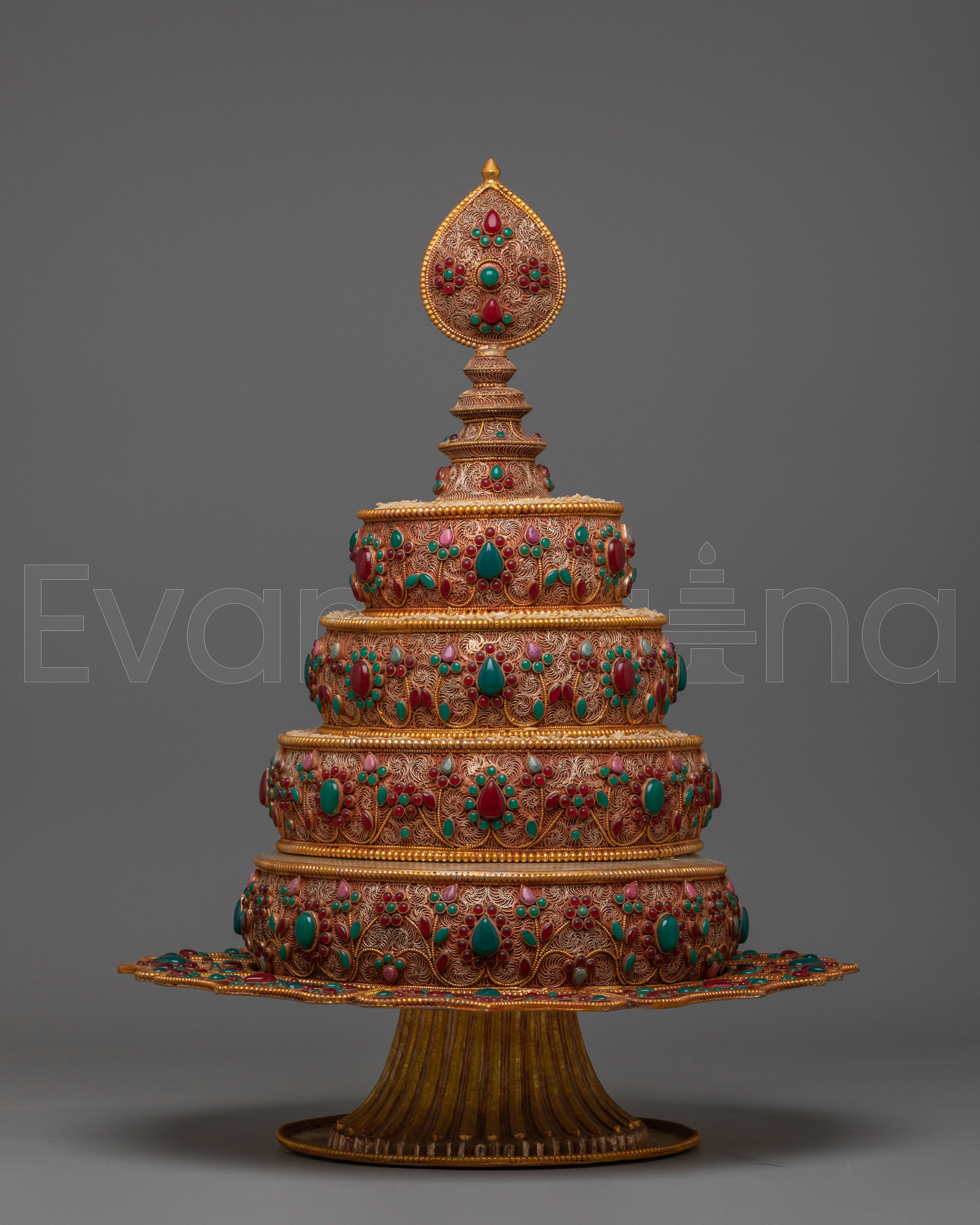 Traditional Mandala Offering for Ritual