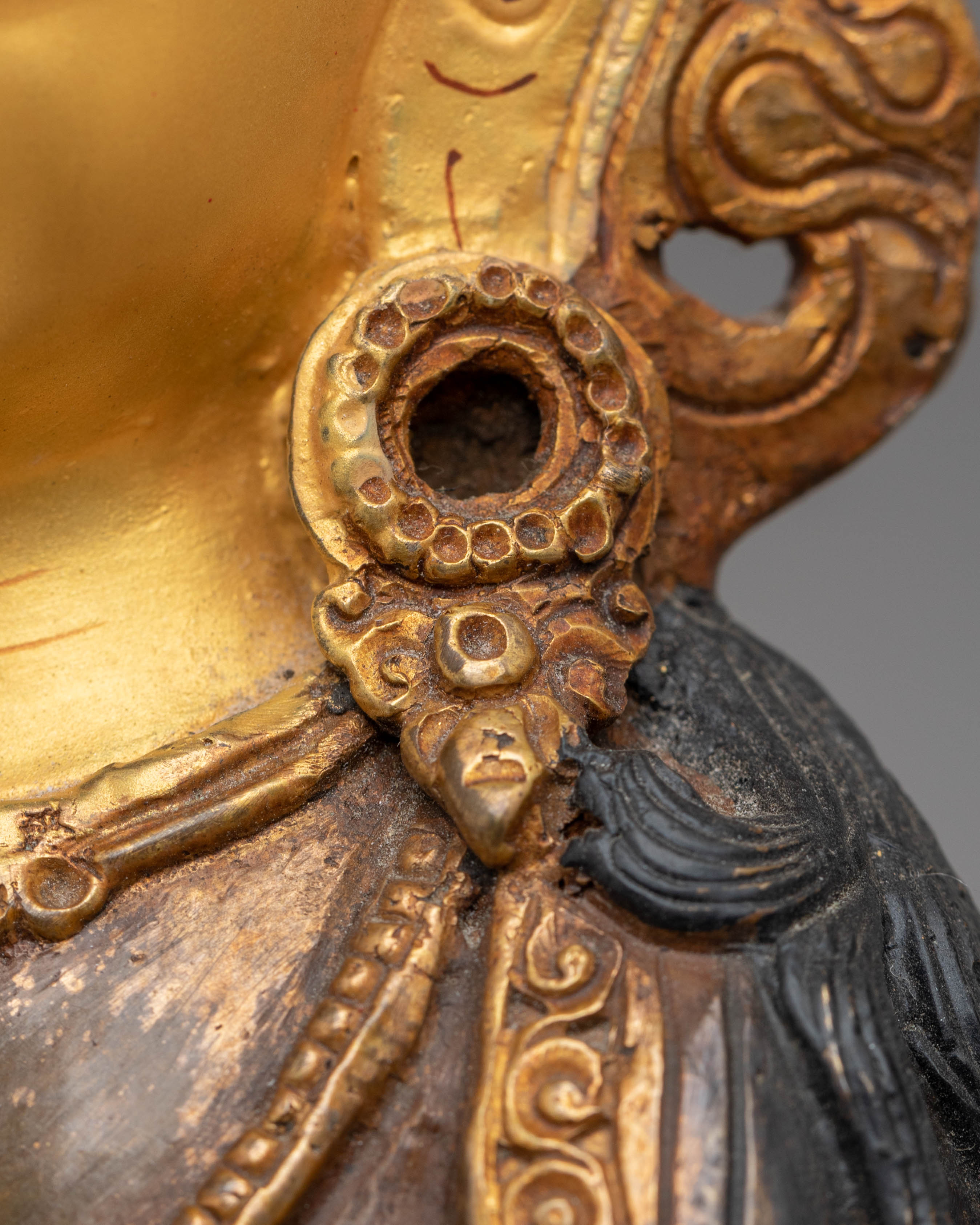 Tibetan Compassion Deity Chenrezig Statue | Bodhisattva of Infinite Wisdom