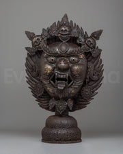 Bhairava Face Sculpture