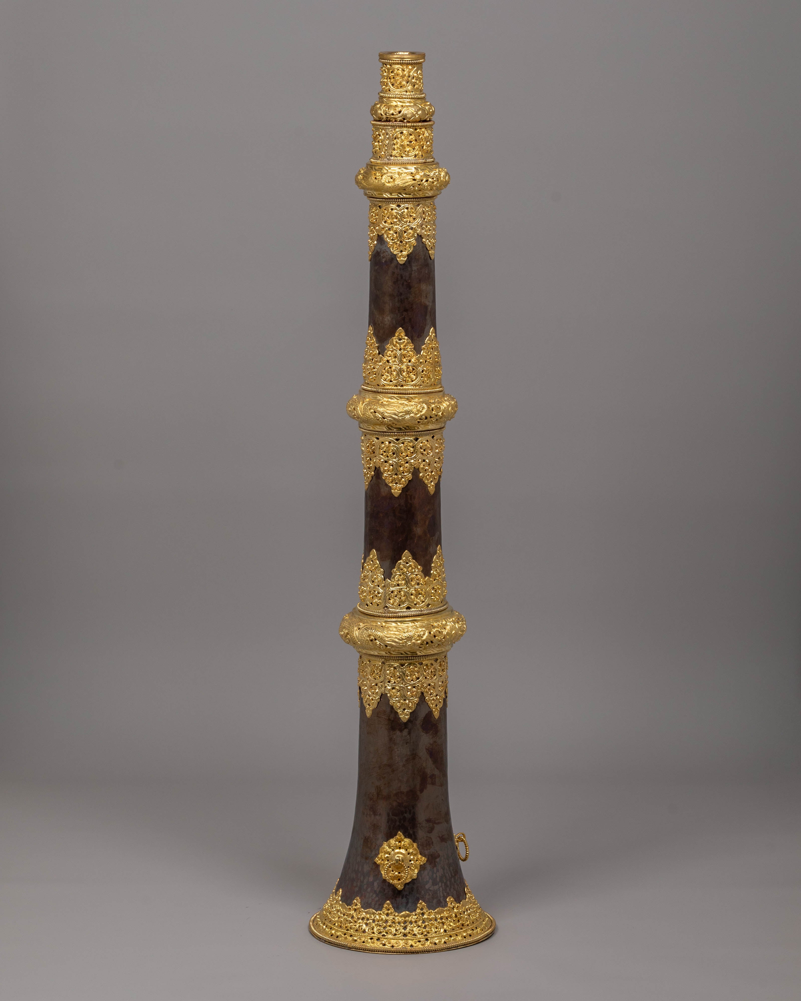 Tibetan Dungchen Set | Handcrafted Ritual Trumpets