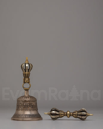Handmade Bell and Vajra Set