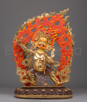 Vajrapani Handcrafted Sculpture