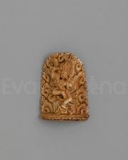 Tibetan Dorje Phagmo Bone Sculpture