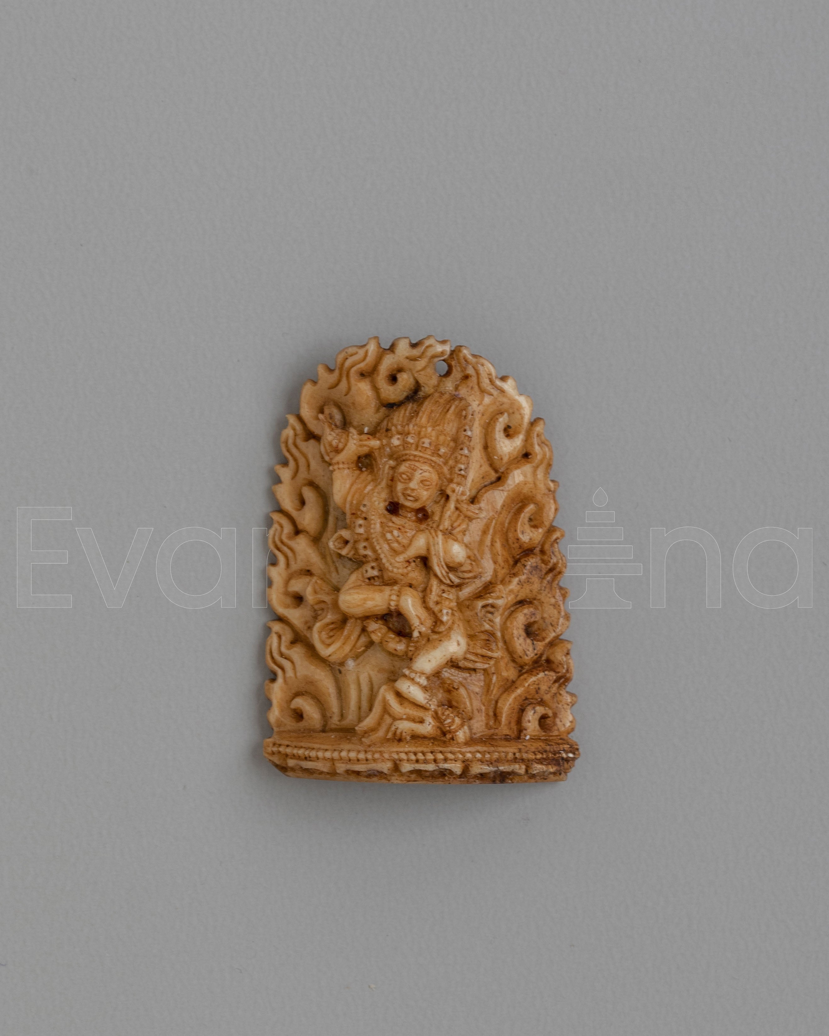 Tibetan Dorje Phagmo Bone Sculpture