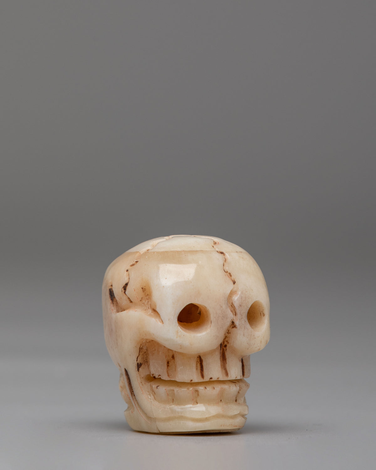 Tibetan Skull Decor | Buddhist Ritual Skull Head