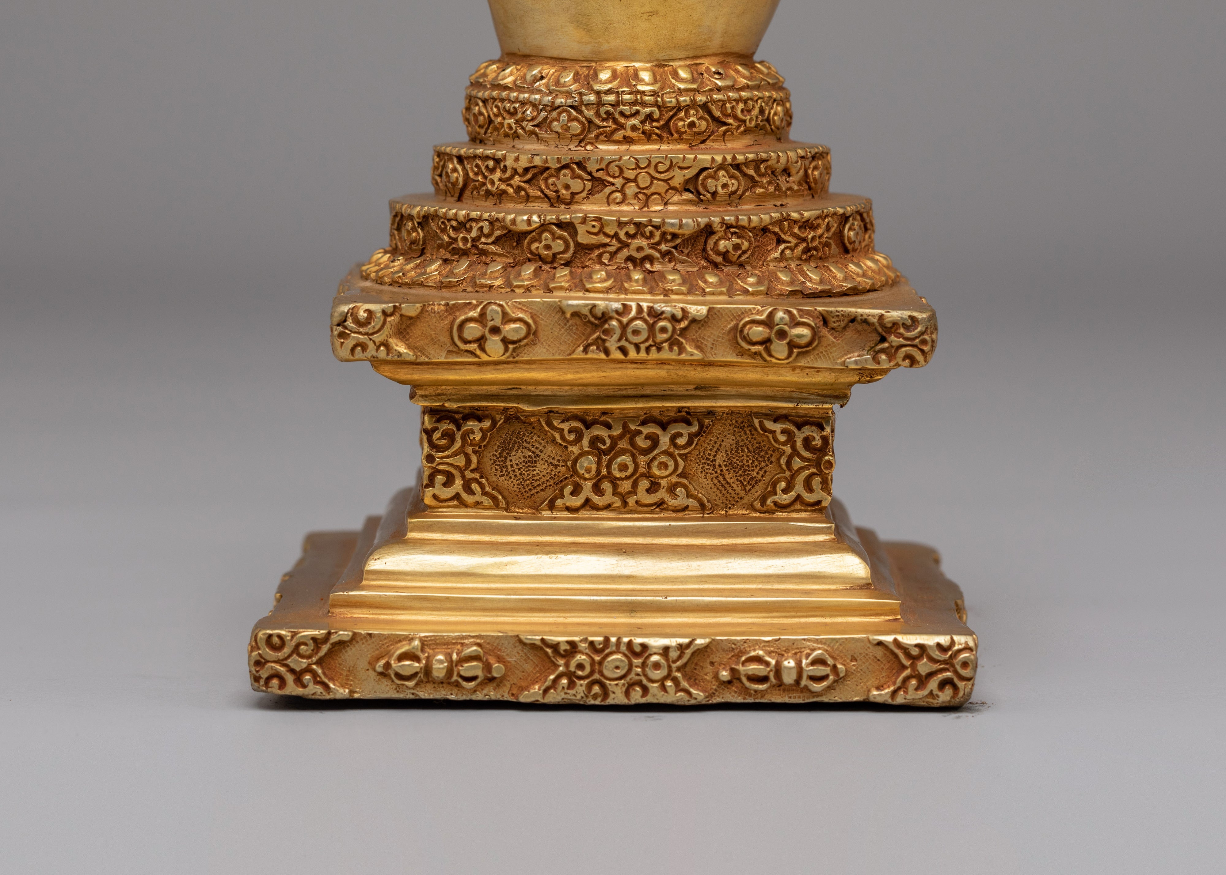 Handmade Stupa for Rituals | Tibetan Buddhist Altar Decor