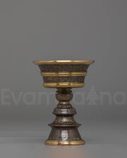 Sacred Butter Lamp for Tibetan Rituals