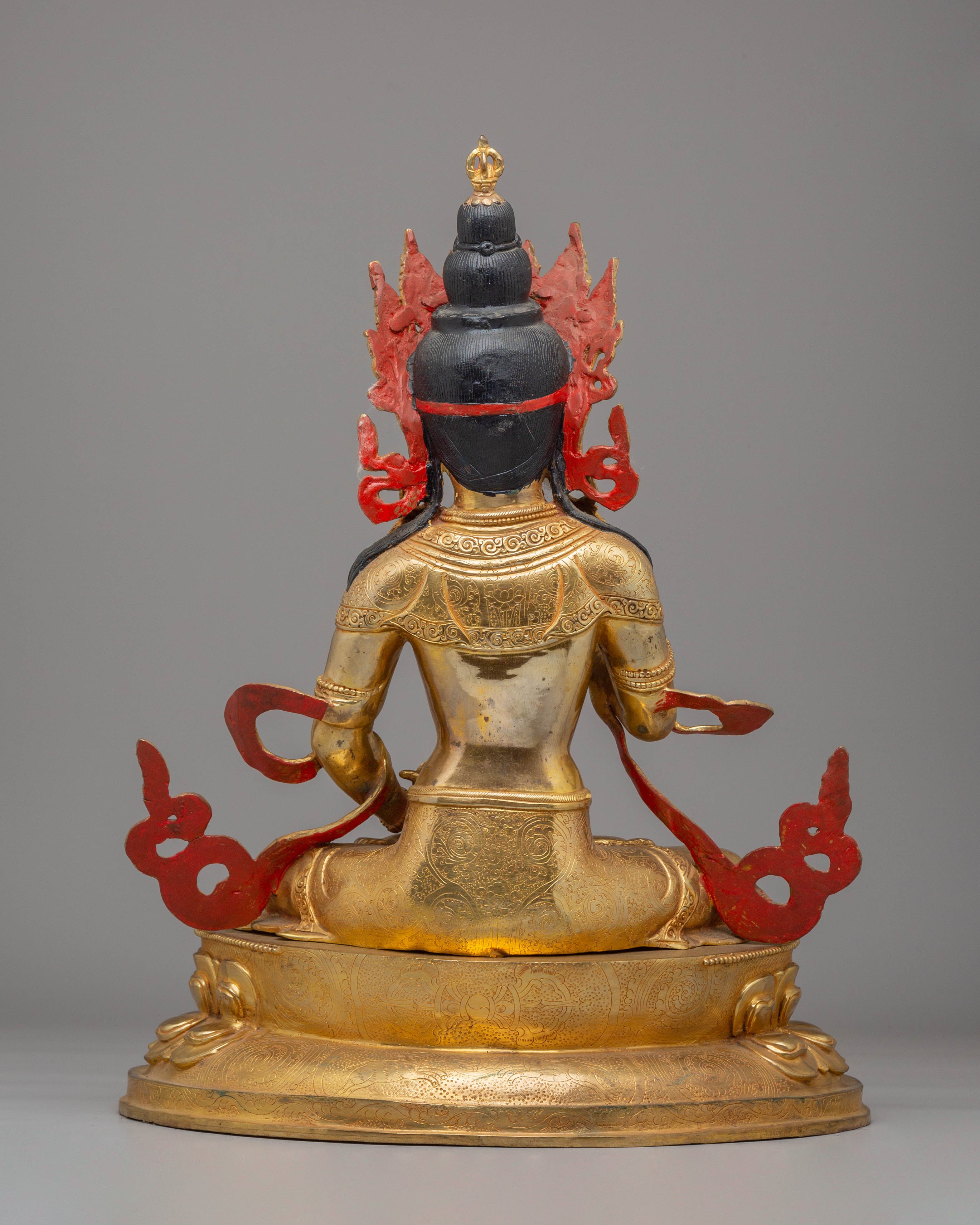 Handcrafted Vajrasattva Statue for Altar | Tibetan Buddhist Artwork