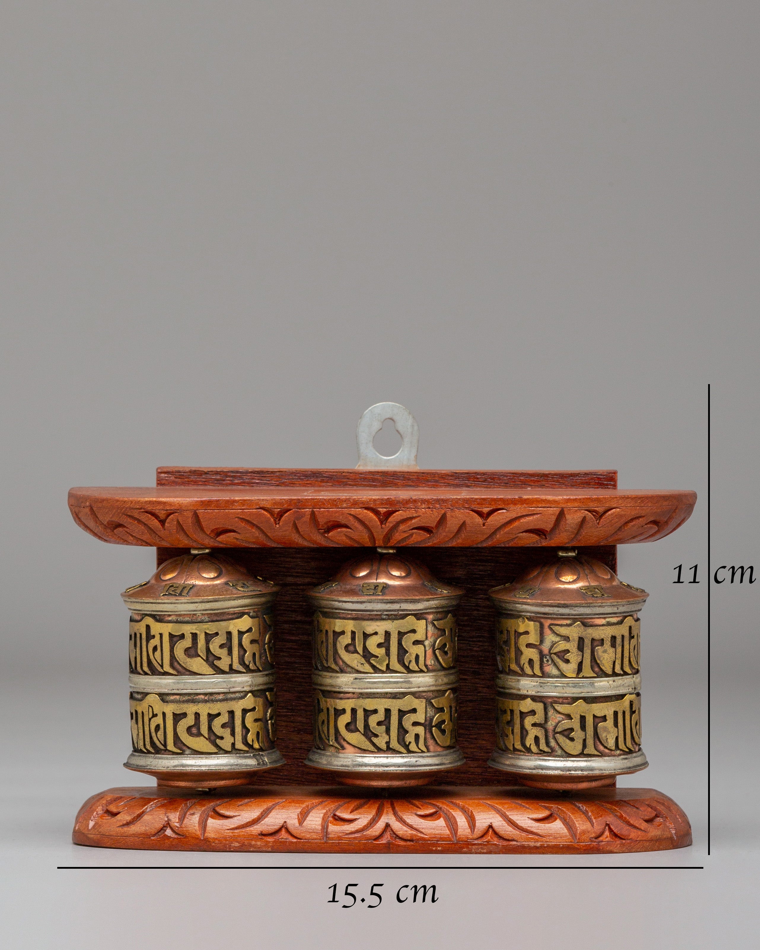 Handmade Buddhist Prayer Wheel for Rituals | Symbol of Compassion
