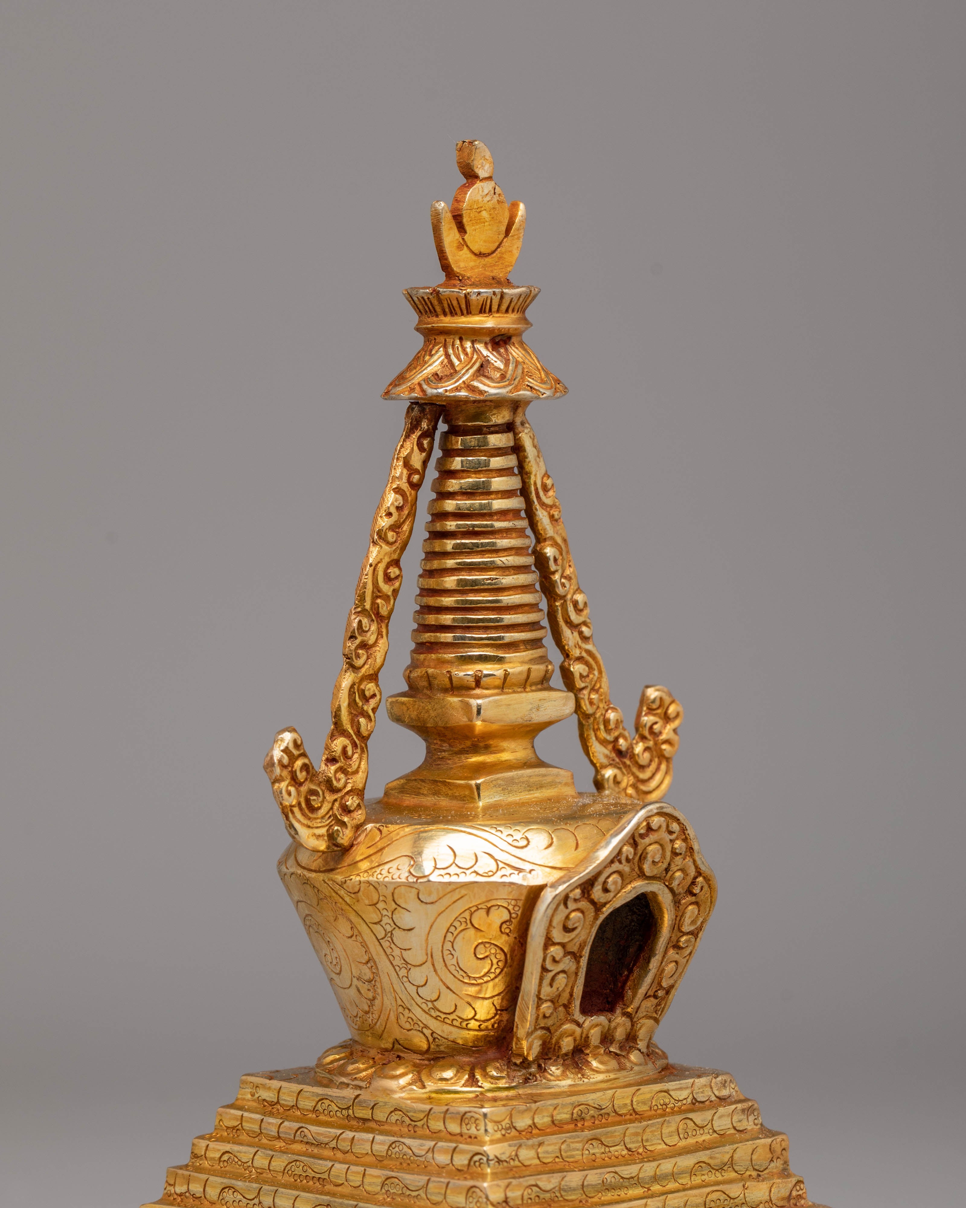 Decorative Tibetan Buddhist Stupa | Spiritual Symbol of Enlightenment