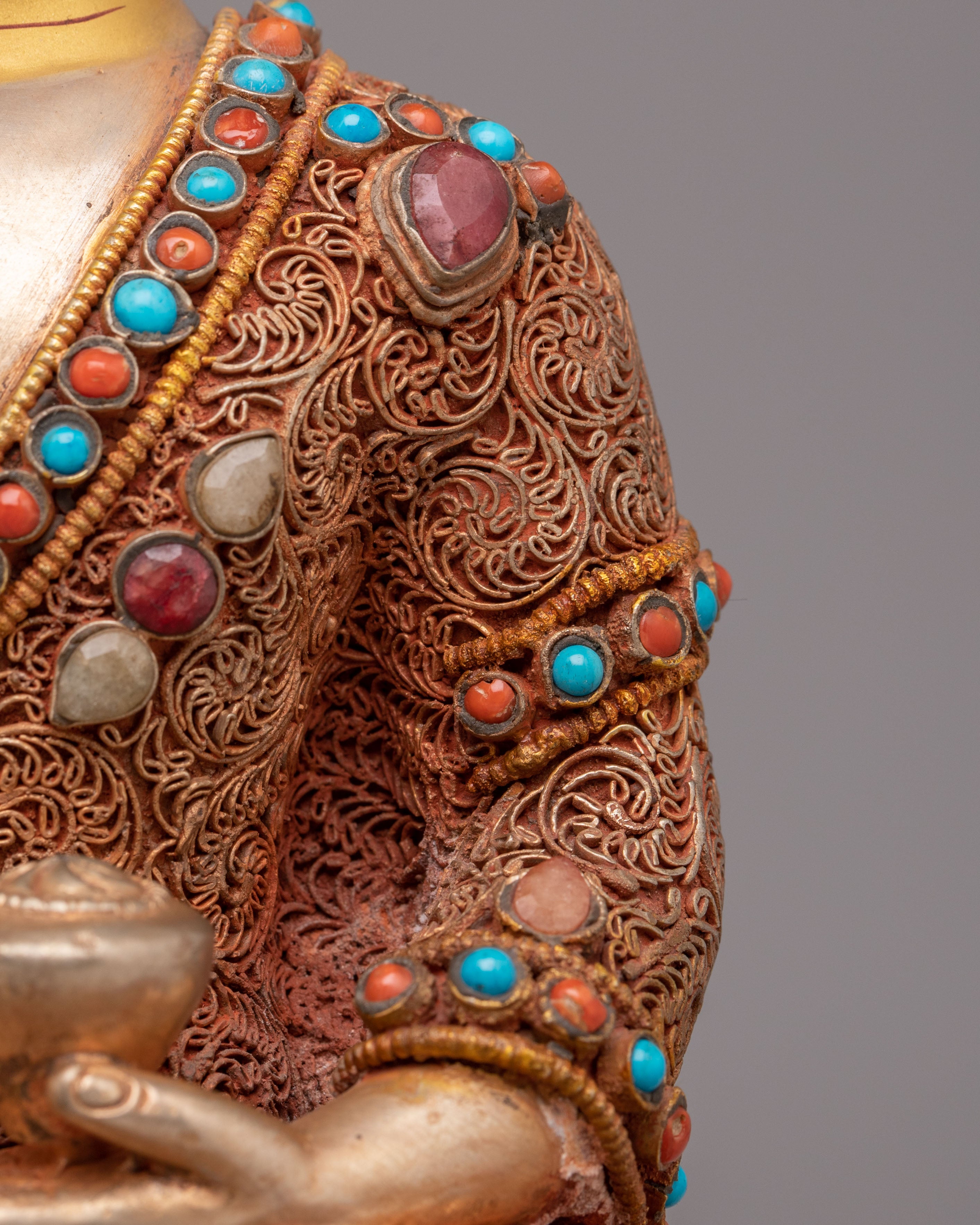 Handcrafted Shakyamuni Buddha Figurine | A Sacred Symbol of Enlightenment