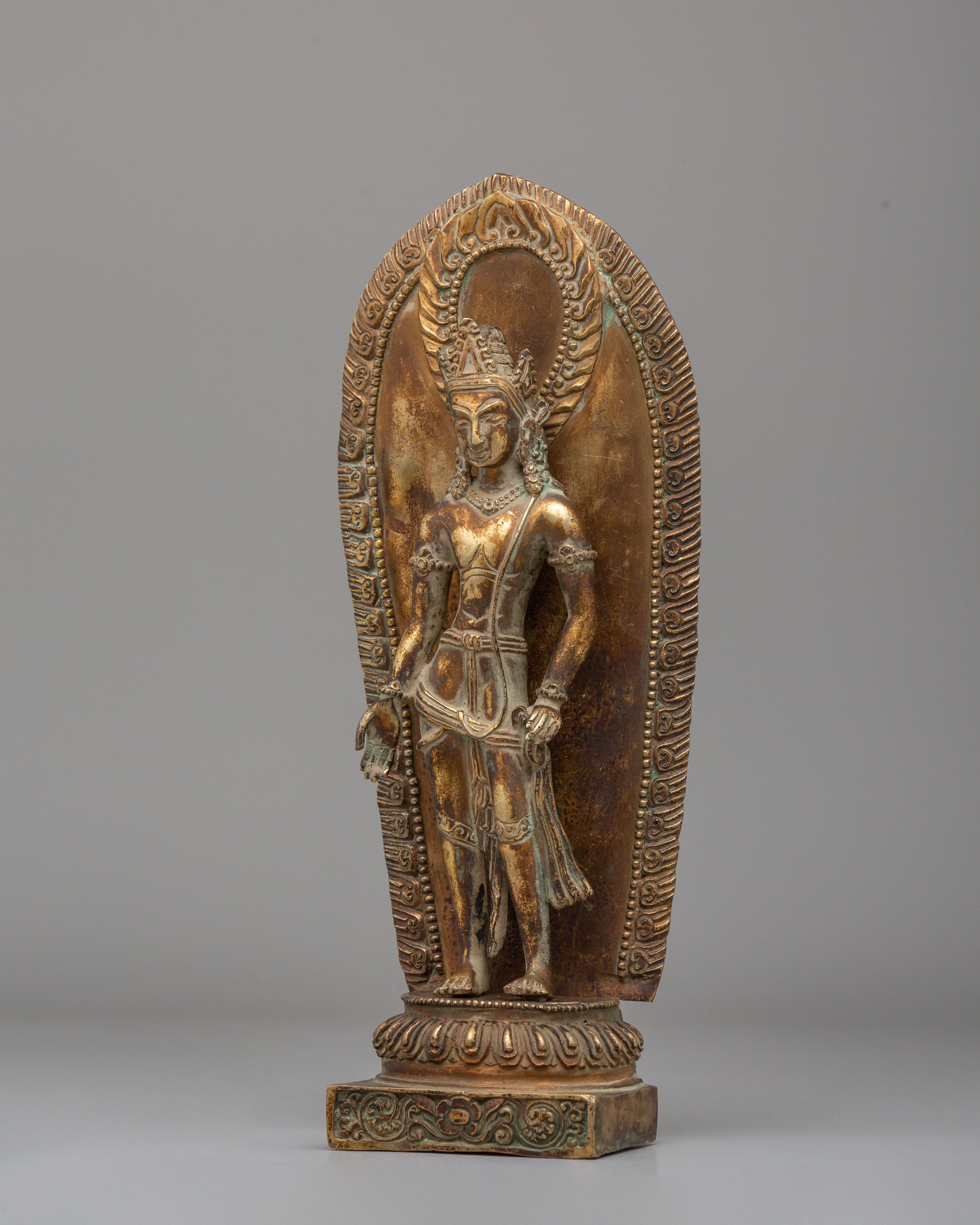 Tibetan Padmapani Avalokiteshvara Statue | Bodhisattva of Compassion