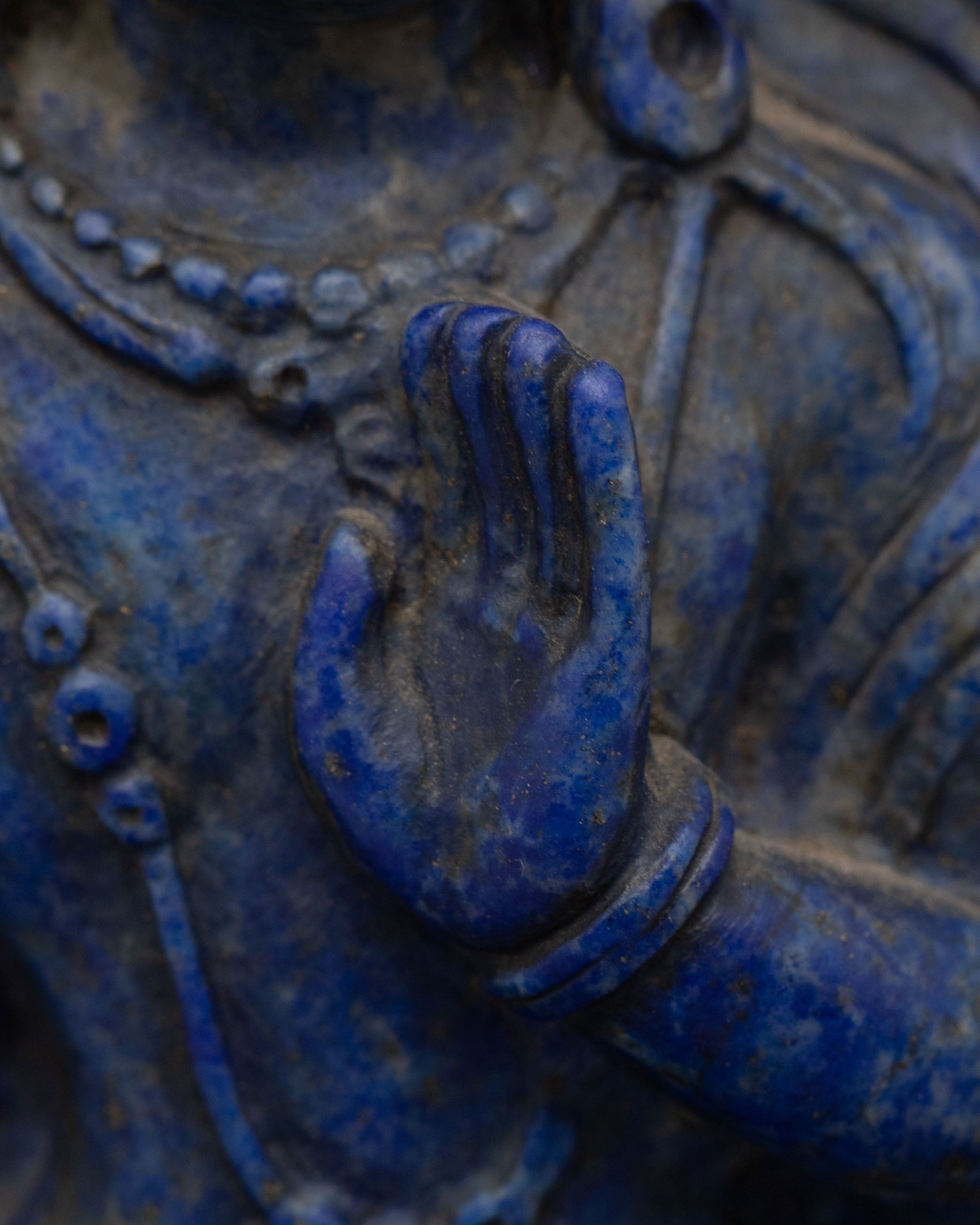 Himalayan Sacred Manjushri Statue | Traditional Buddhist Deity of Wisdom