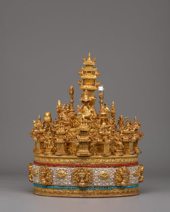 Himalayan Mandala Offering for Ritual Practice
