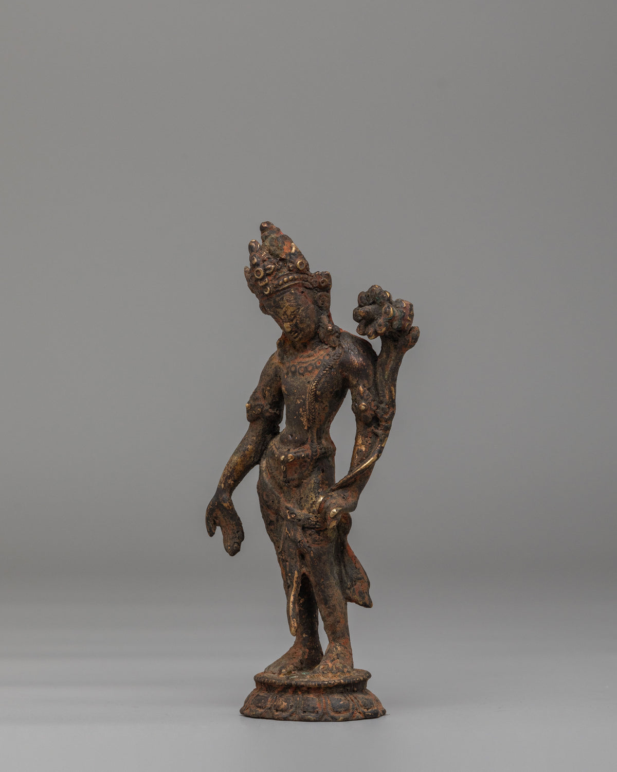 Handcrafted Standing Lokeshwor Statue | Bodhisattva of Infinite Compassion
