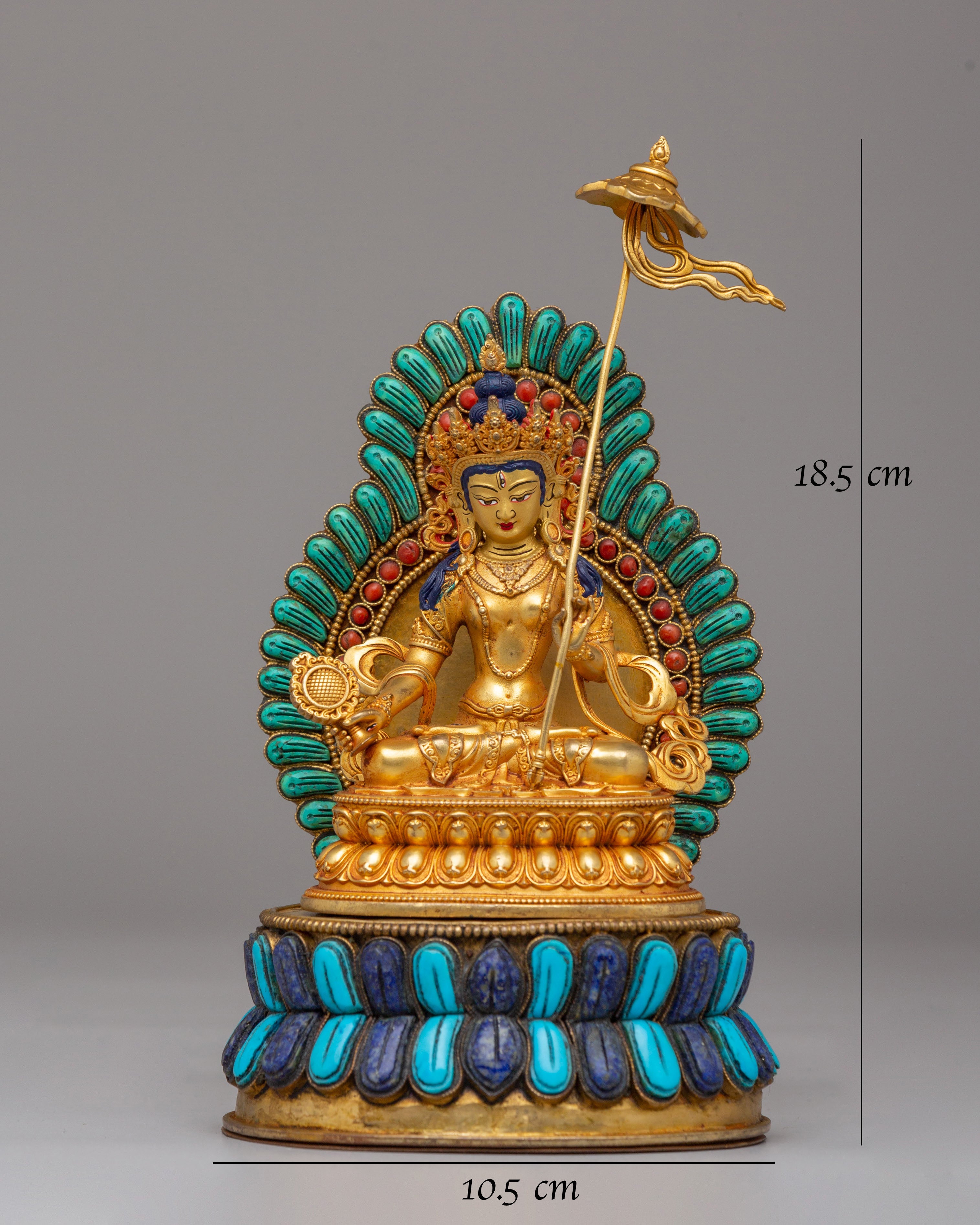 Manifestation of Compassion Dukar Statue | Symbol of Spiritual Awakening