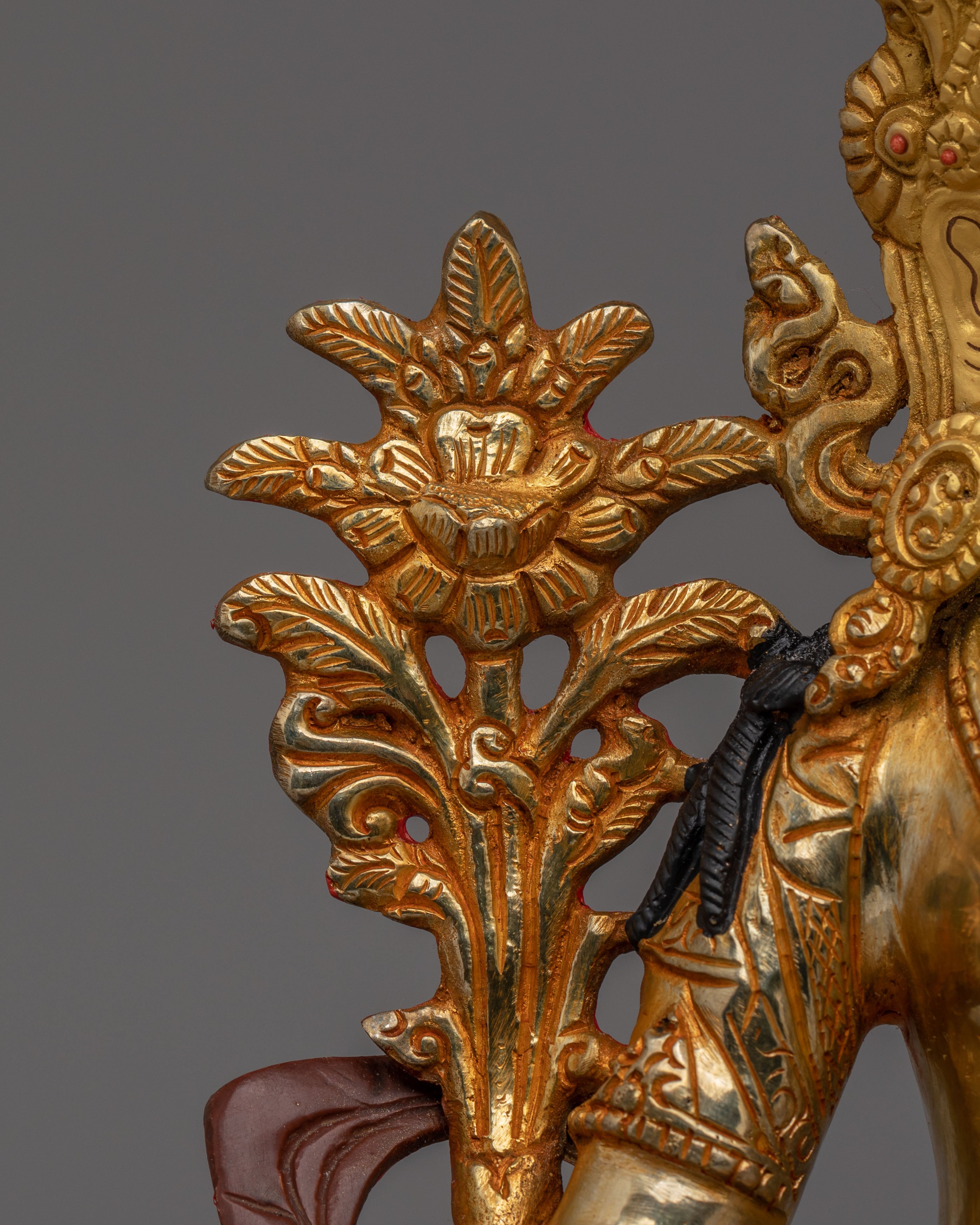 Sacred Green Tara Copper Statue | Himalayan Art