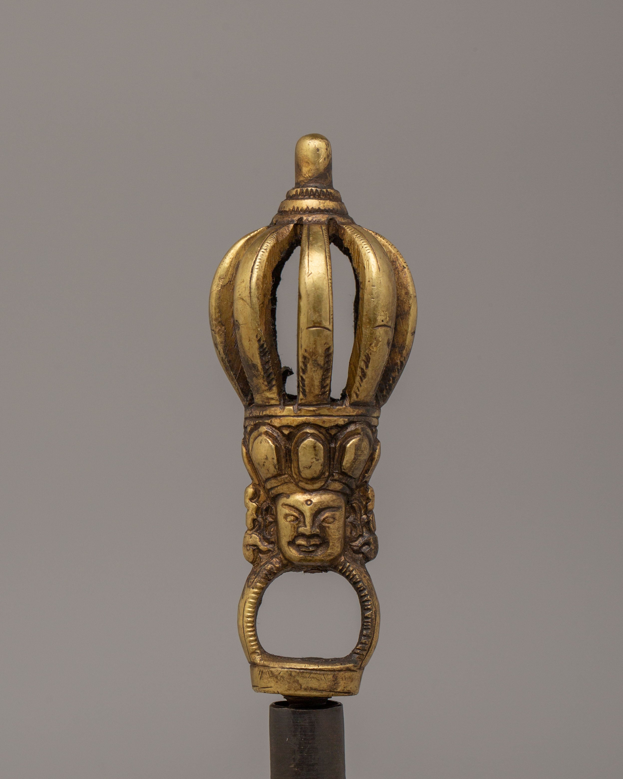 Himalayan Altar Vajra and Bell Set | Handcrafted Ritual Tools for Spiritual Practice