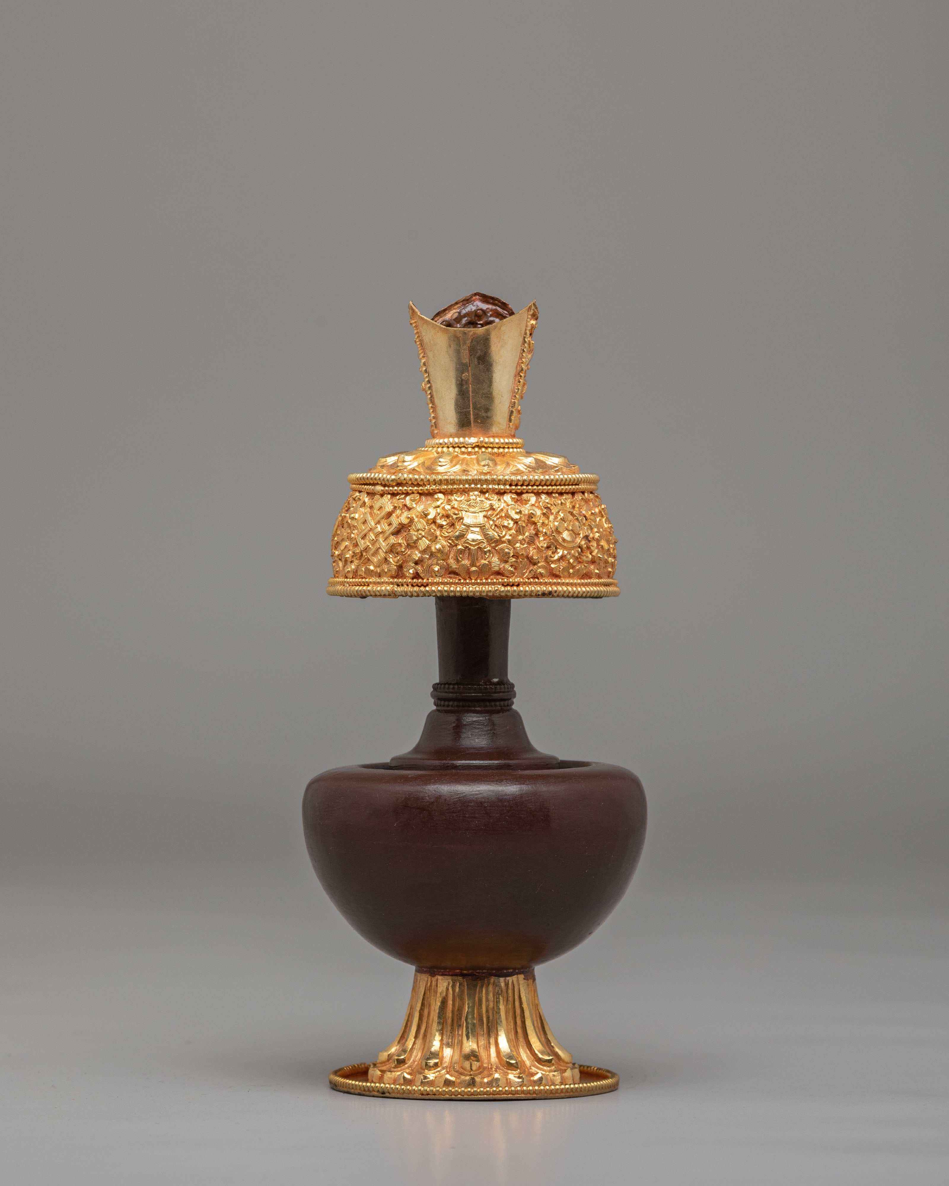 Traditional Buddhist Bhumba | Sacred Ritual Water Vessel