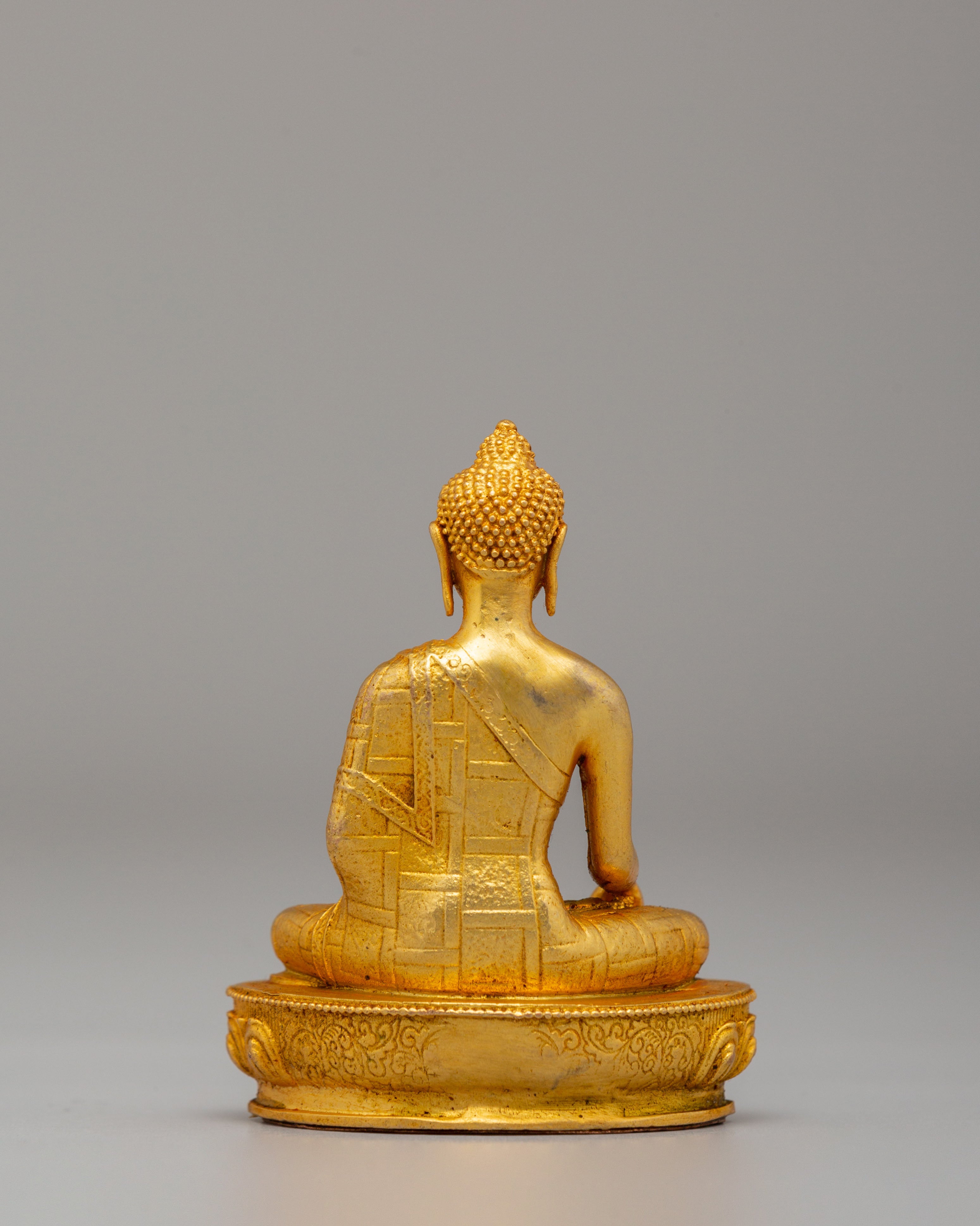 Tibetan Buddha Dharma Sangha Statue | Shakyamuni, Chenrezig & Guru Rinpoche Figurine
