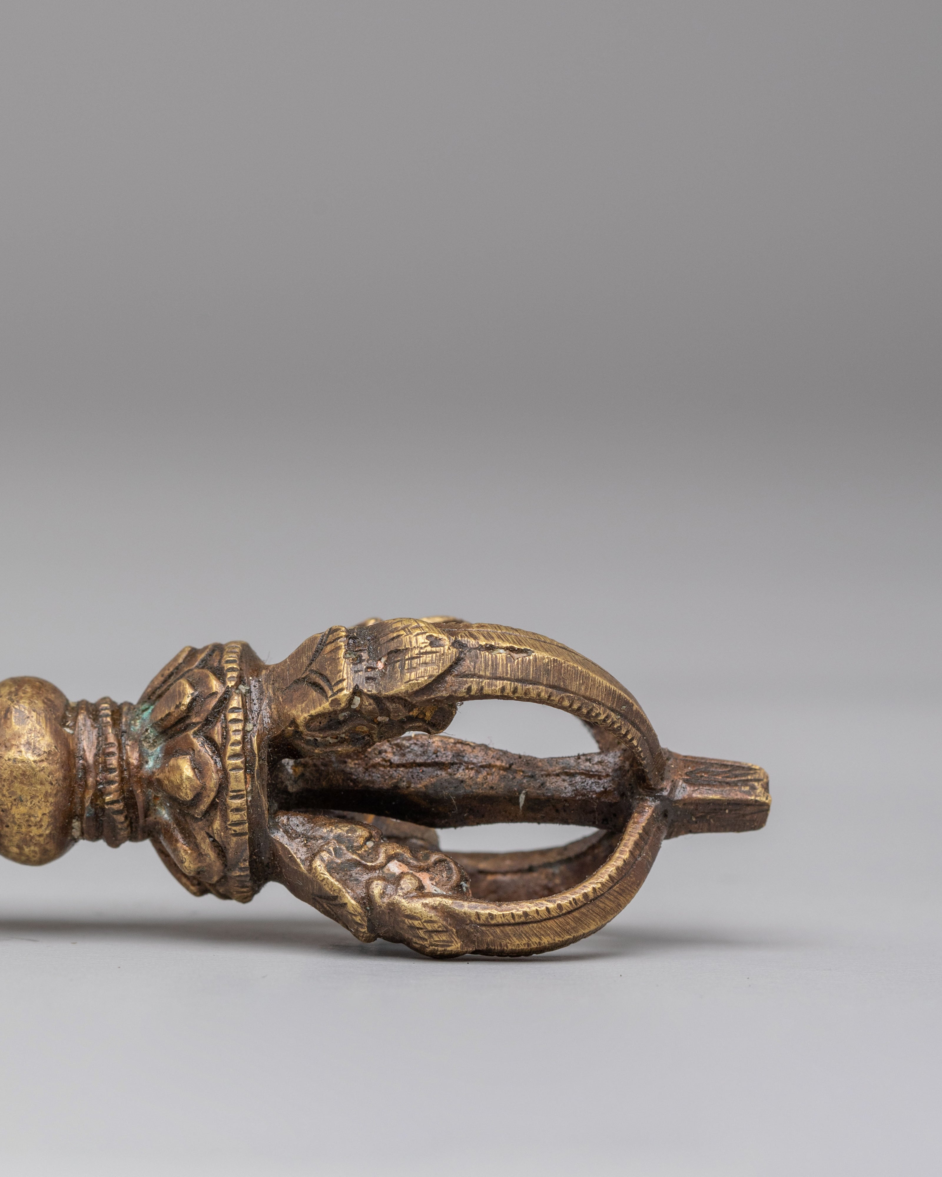 Ceremonial Vajra Bell Set | Ritual Bell & Vajra for Meditation