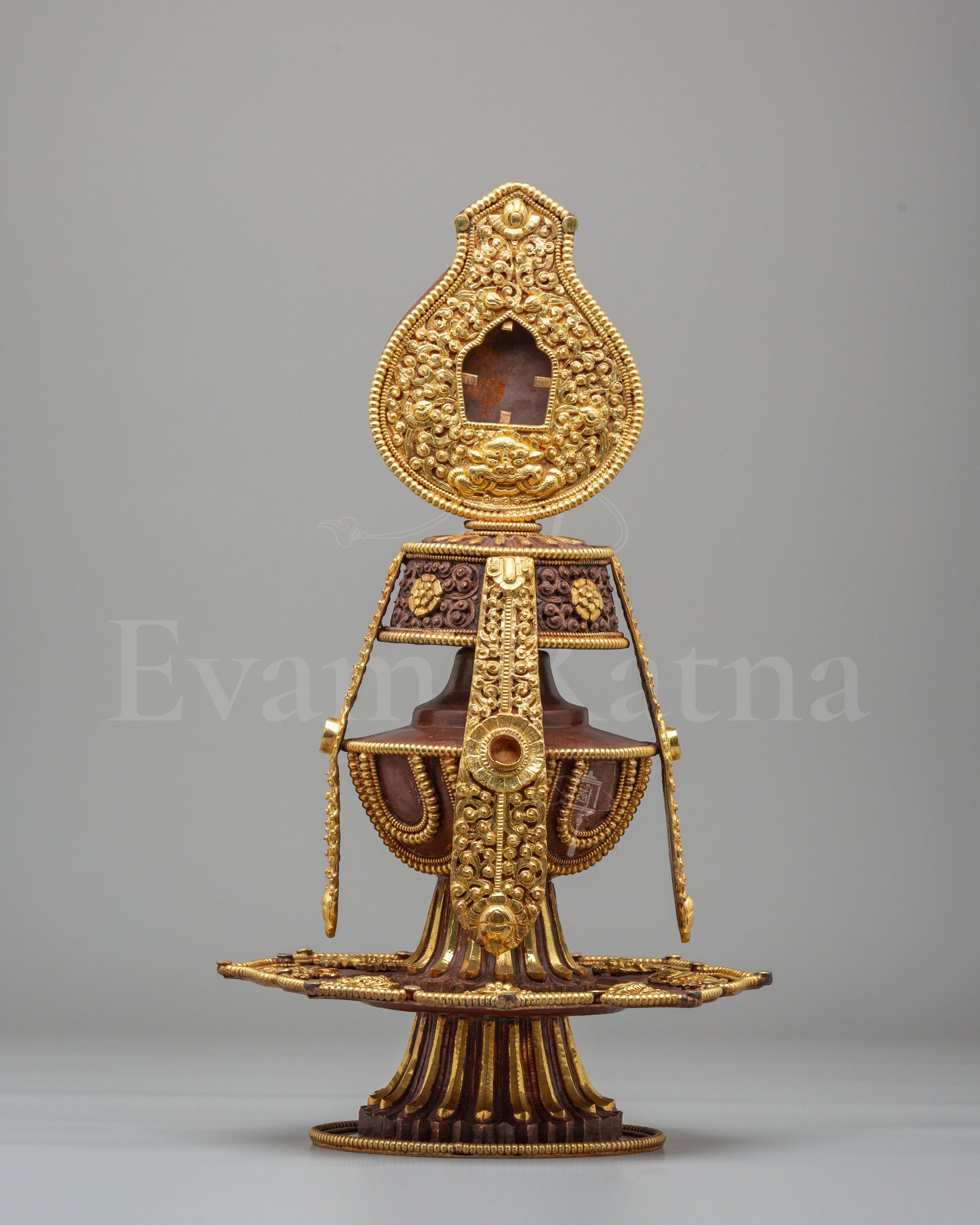 Sacred Tibetan Long-Life Vase